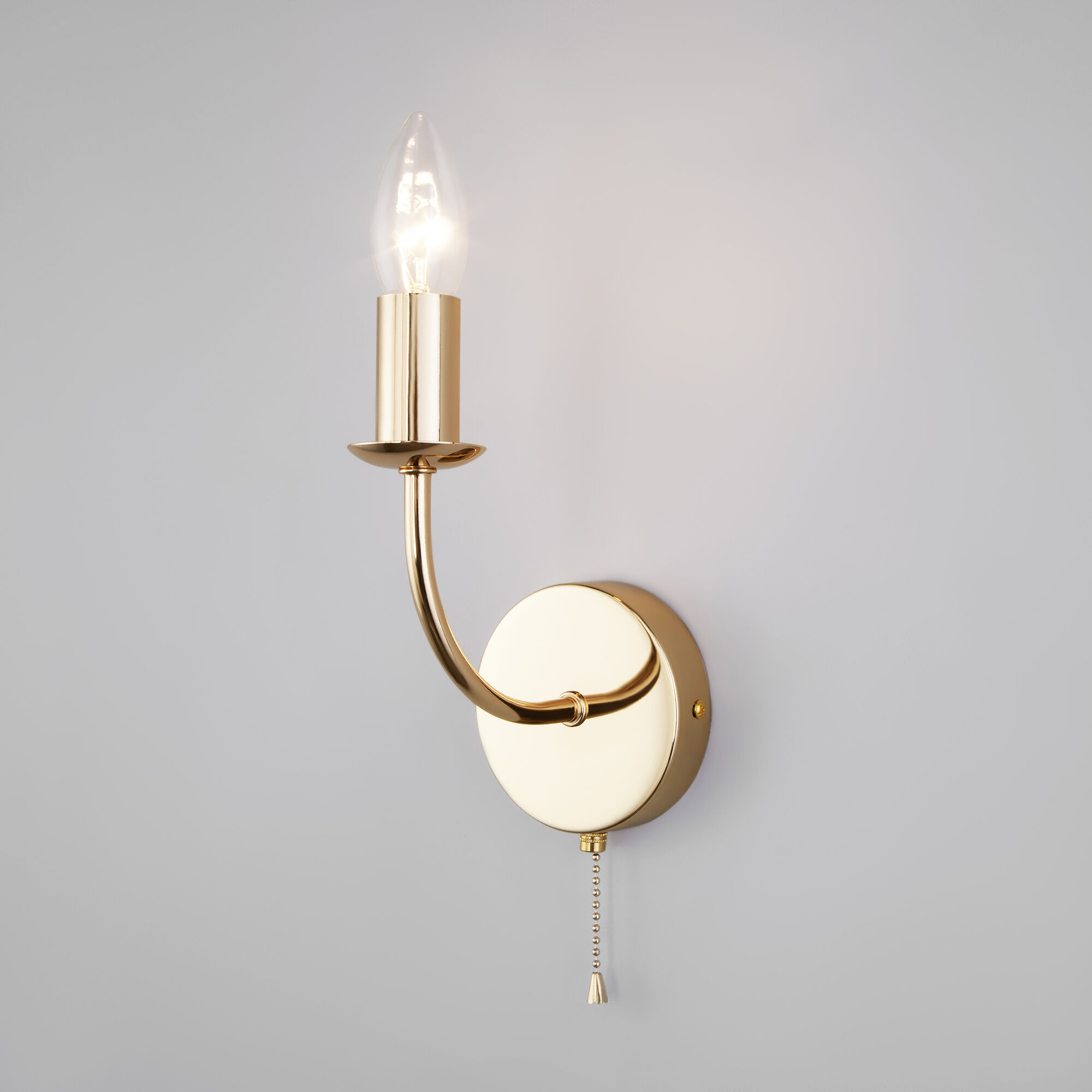 Настенный светильник в стиле лофт Eurosvet Santi 60139/1 золото. Фото 1