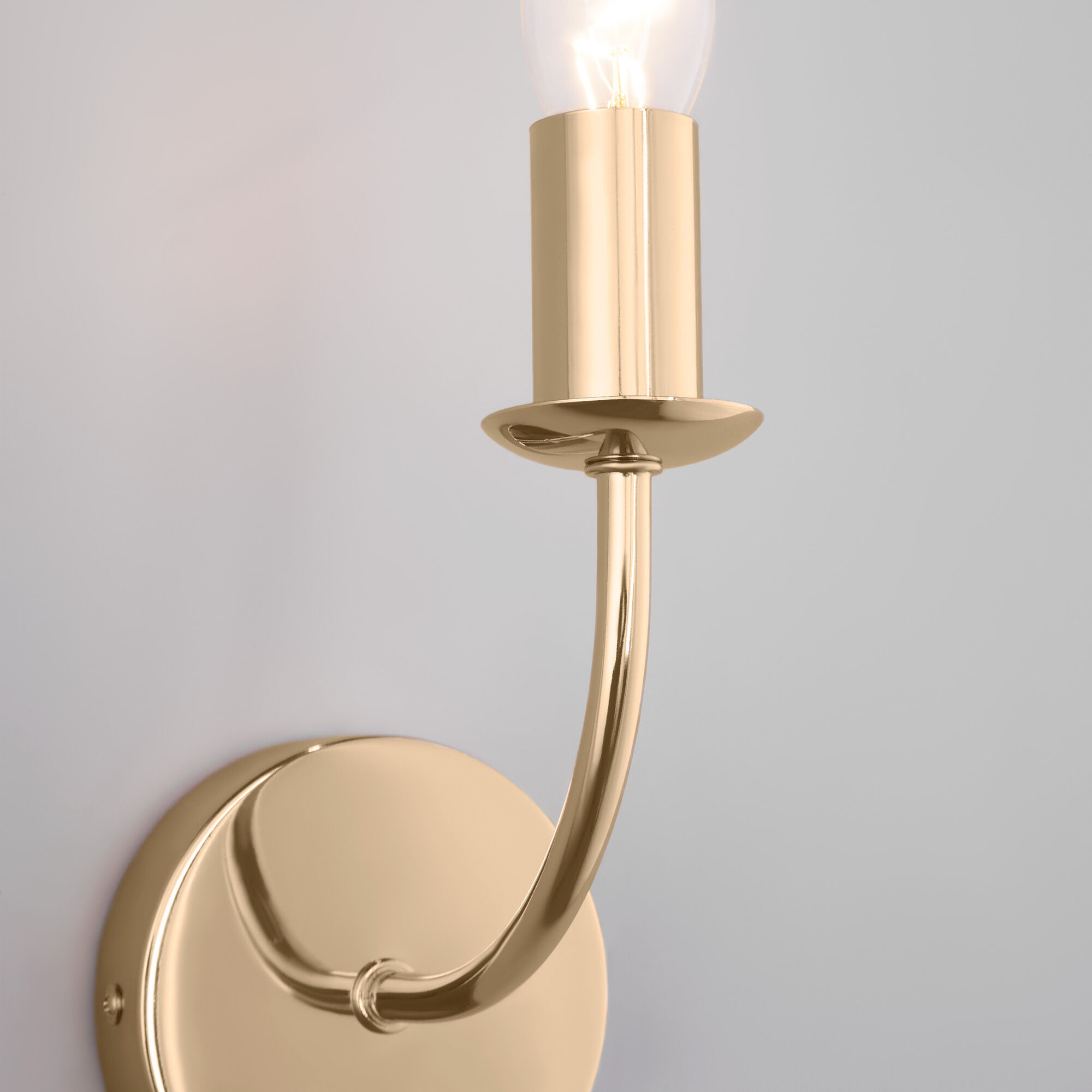 Настенный светильник в стиле лофт Eurosvet Santi 60139/1 золото. Фото 2