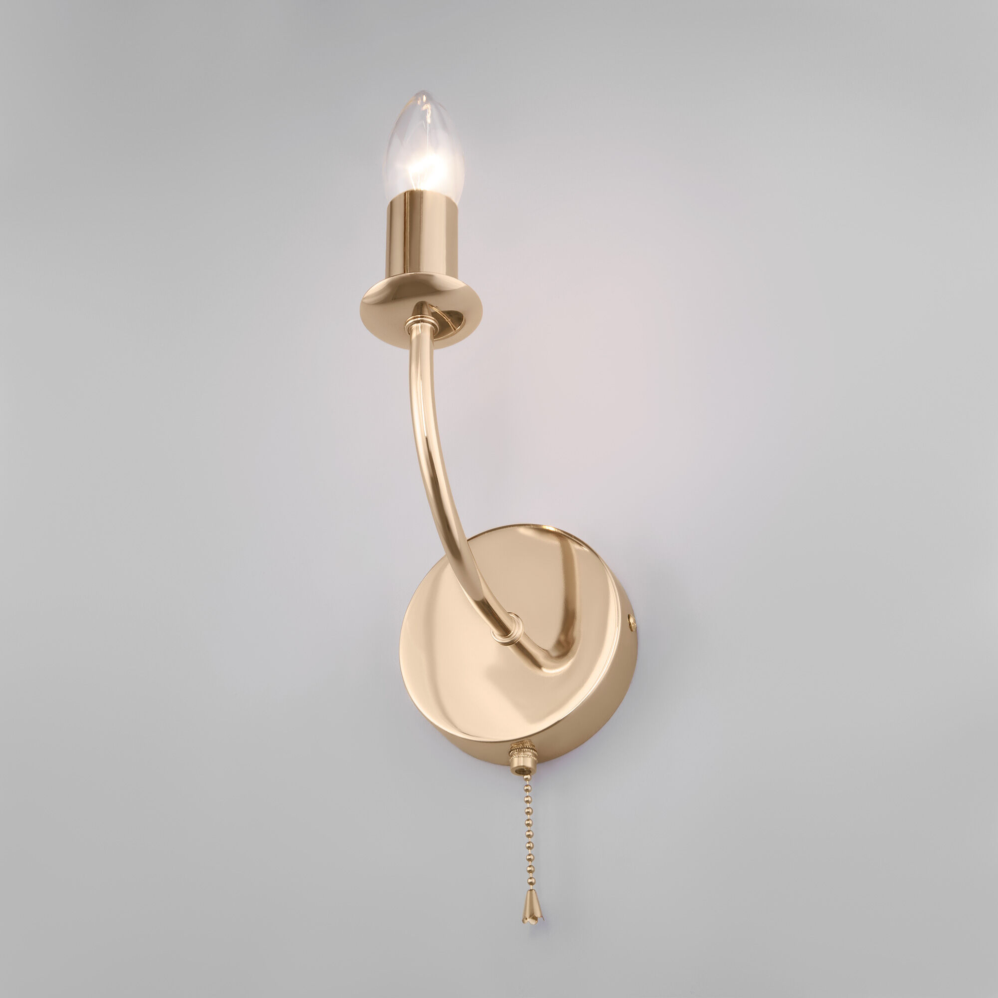 Настенный светильник в стиле лофт Eurosvet Santi 60139/1 золото. Фото 3