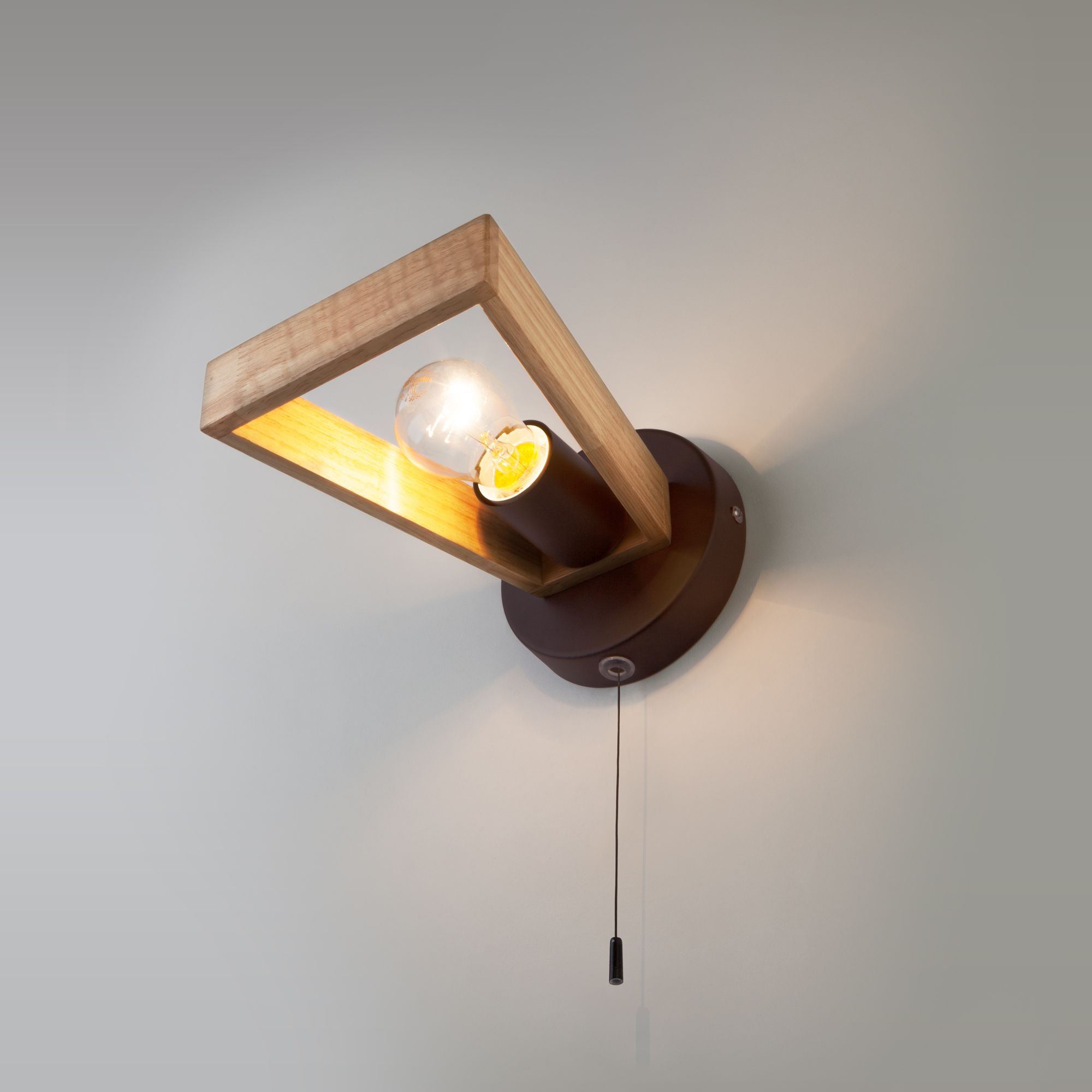 Настенный светильник в стиле лофт Eurosvet Klark 70056/1 кофе. Фото 1