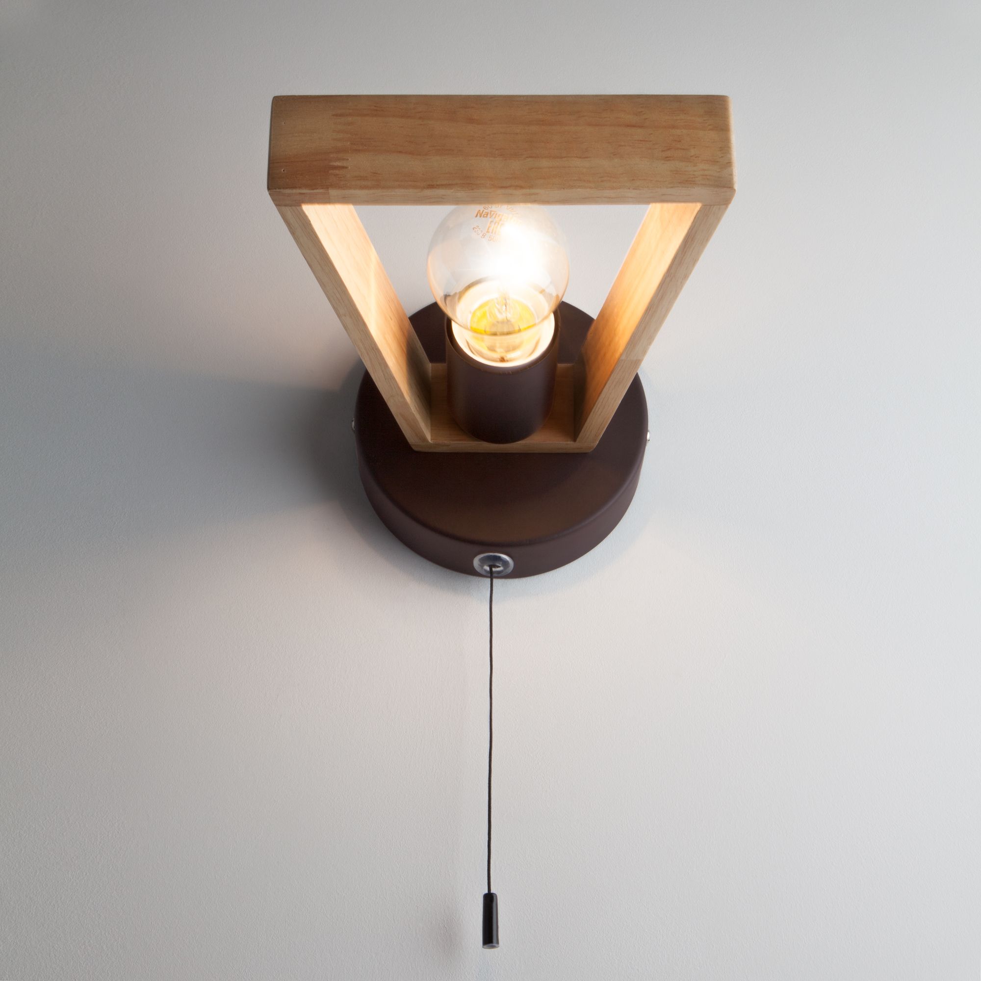 Настенный светильник в стиле лофт Eurosvet Klark 70056/1 кофе. Фото 3
