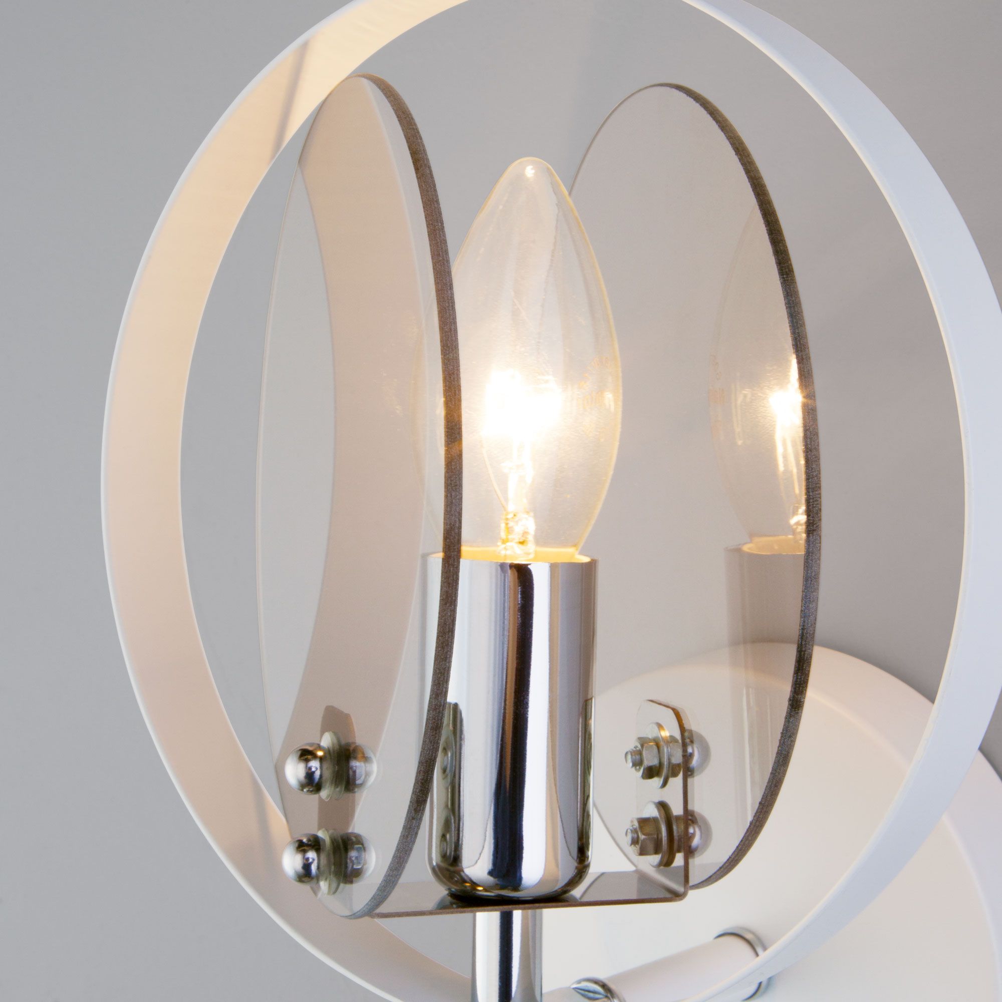Настенный светильник в стиле лофт Eurosvet Gallo 70121/1 белый. Фото 2