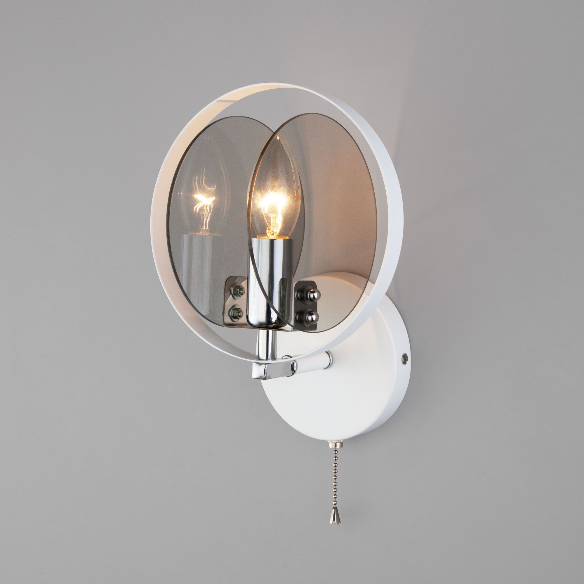 Настенный светильник в стиле лофт Eurosvet Gallo 70121/1 белый. Фото 3