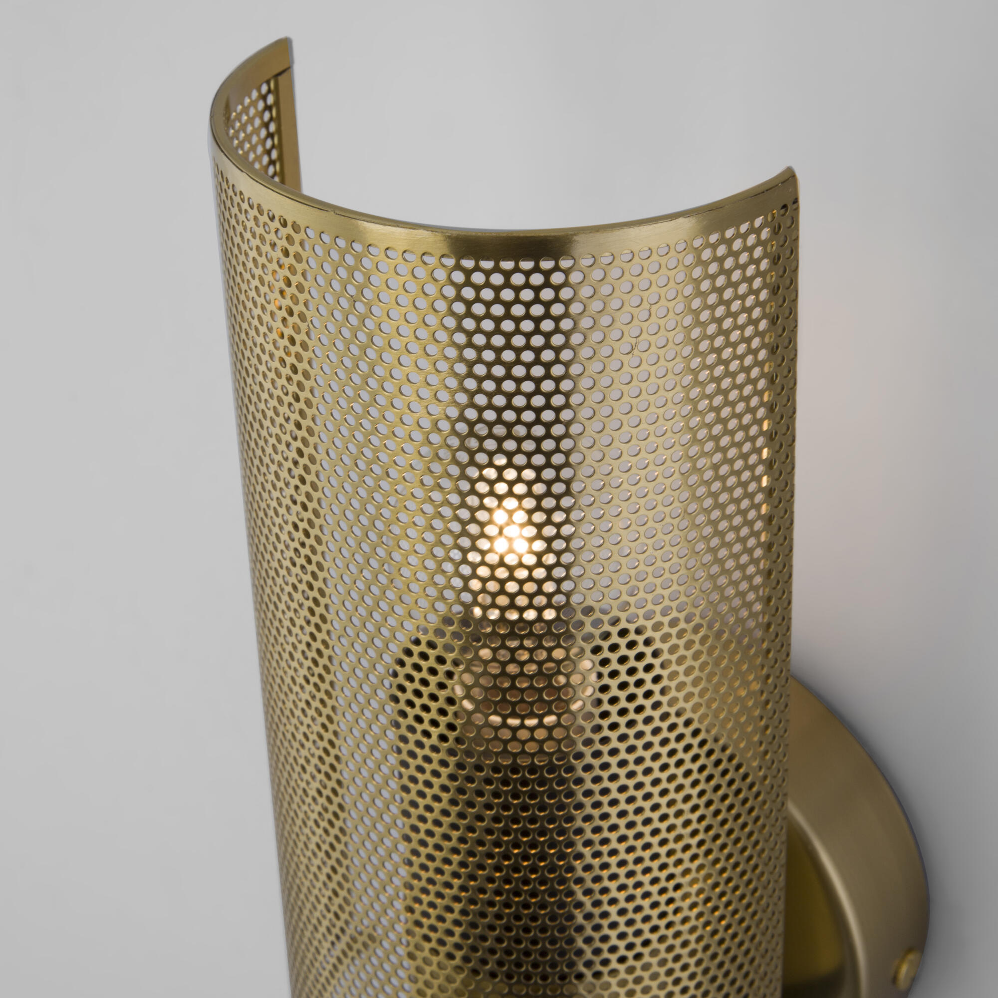 Настенный светильник в стиле лофт Eurosvet Grino 70139/1 латунь. Фото 2
