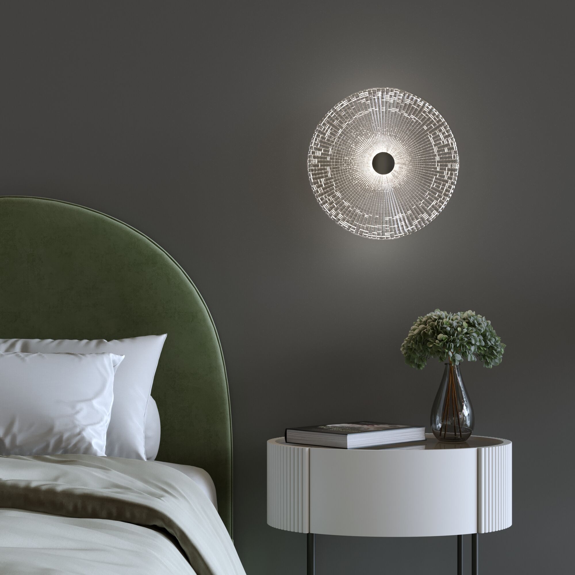 Настенный светодиодный светильник Eurosvet Titania 40033/1 LED черный. Фото 4