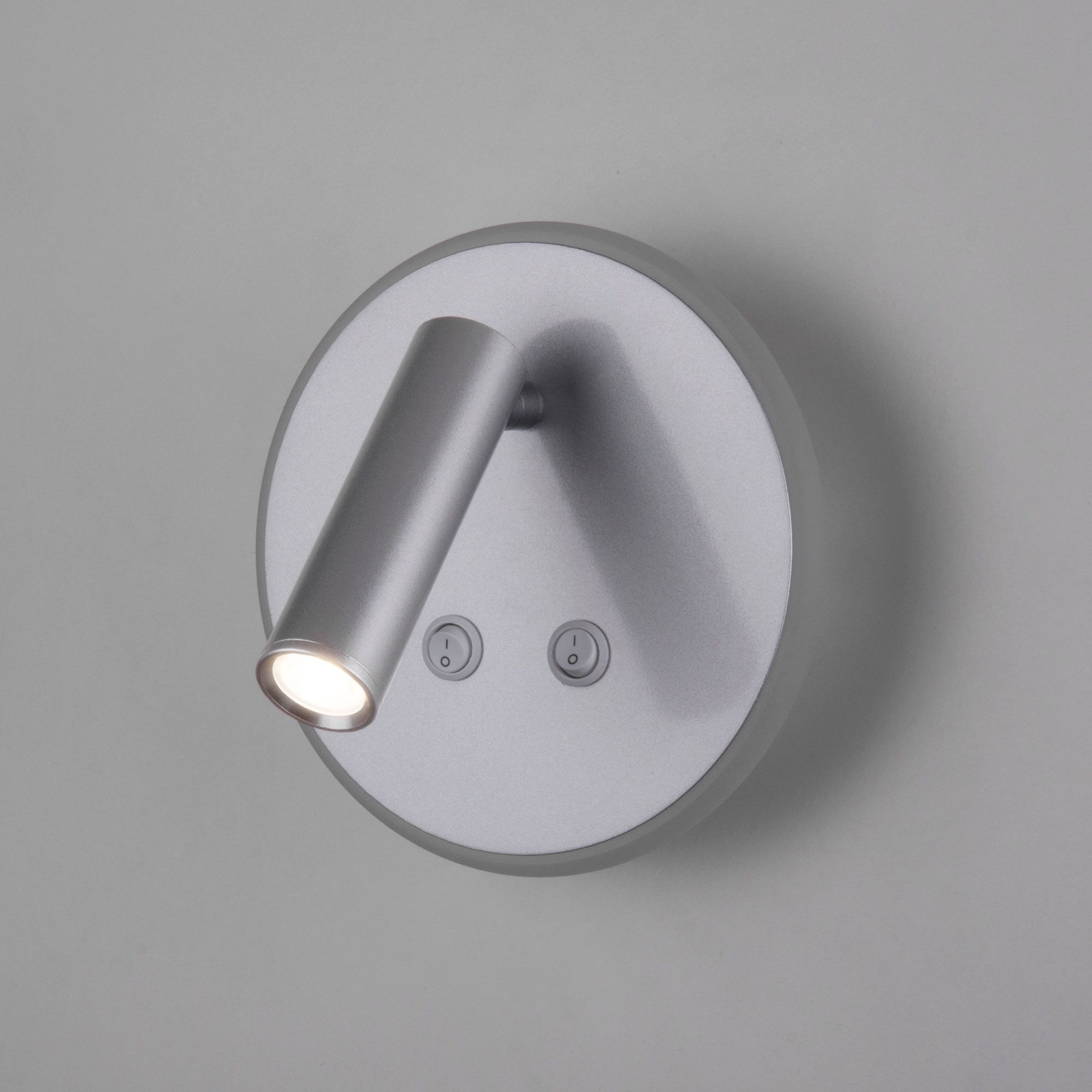 Настенный светодиодный светильник с поворотным плафоном Tera LED Elektrostandard Tera MRL LED 1014 серебро. Фото 4
