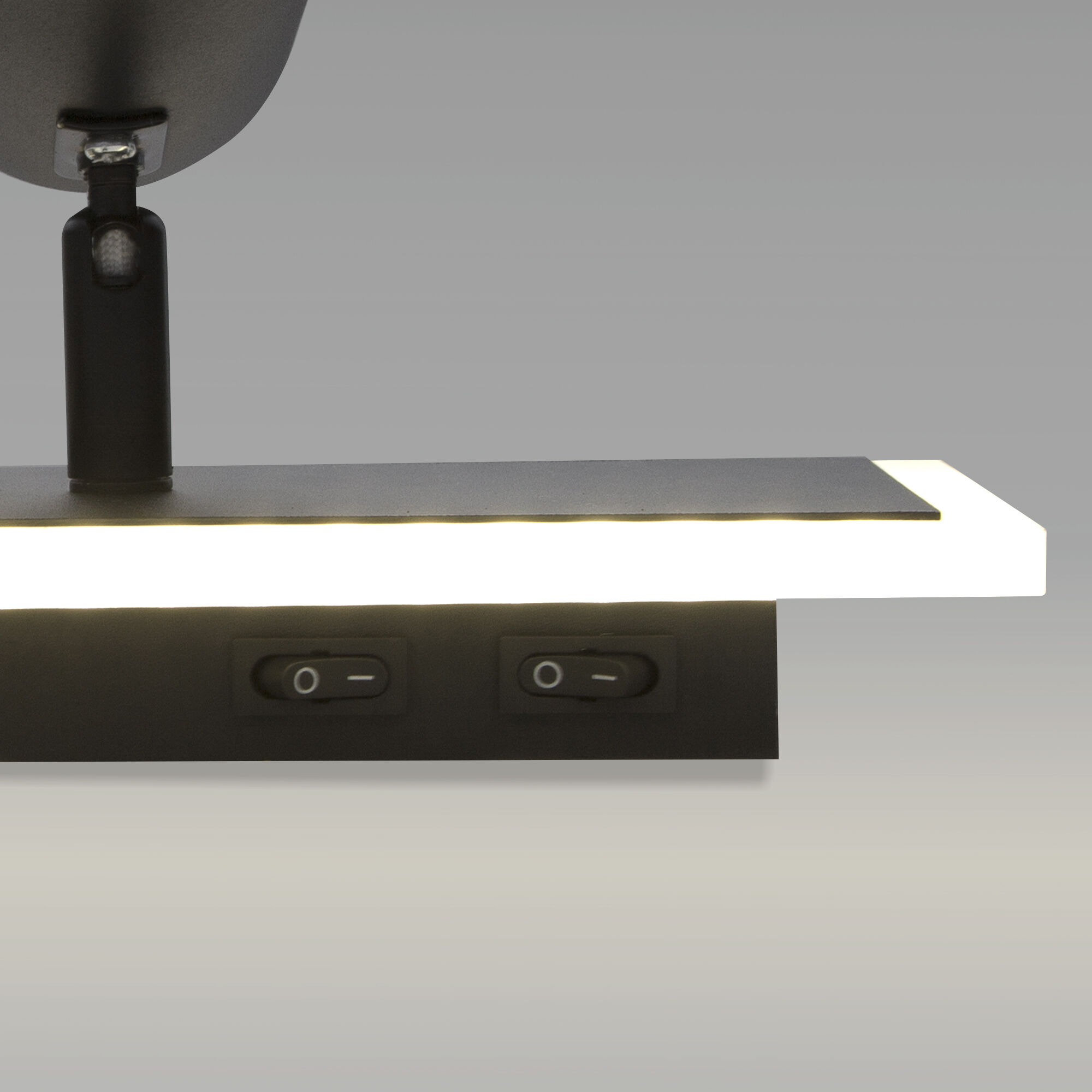 Настенный светодиодный светильник с USB и Type-C Eurosvet Binar 20127/1 LED черный. Фото 2