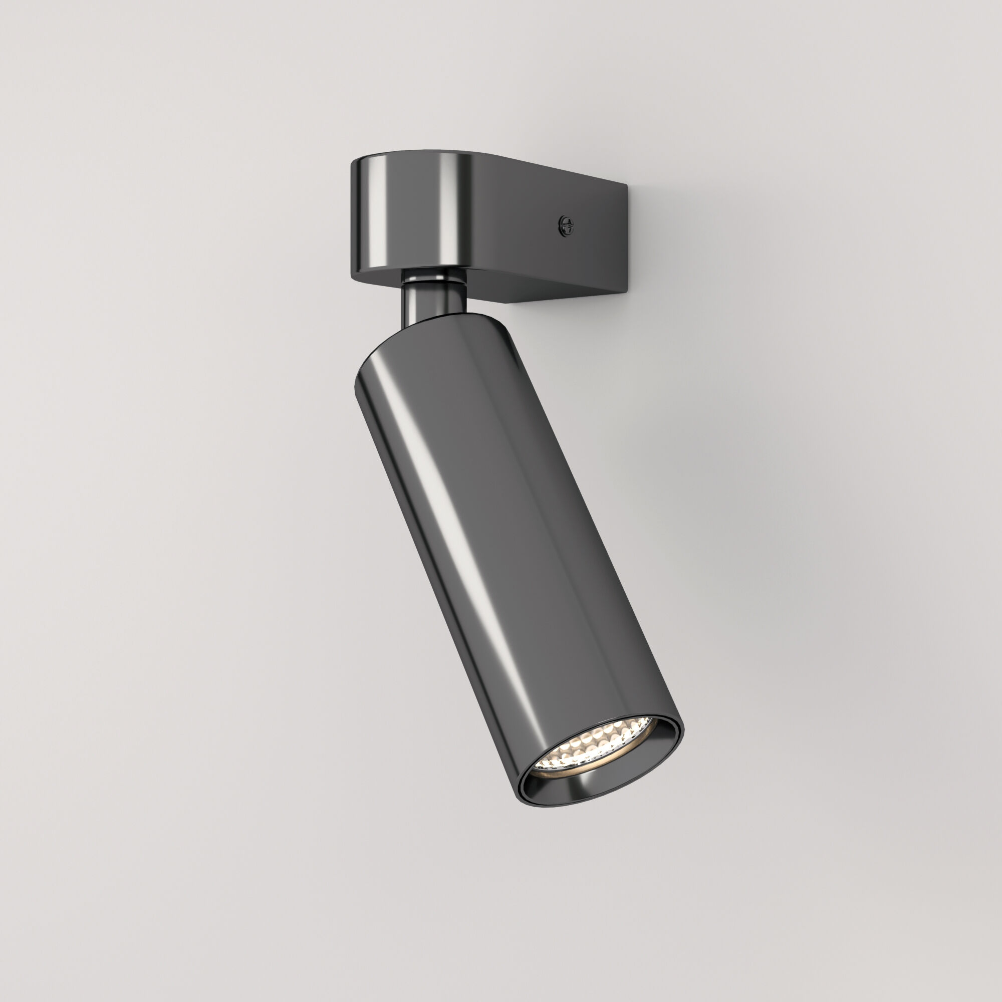 Настенный светодиодный светильник в стиле лофт Eurosvet Pitch 20143/1 LED черный жемчуг. Фото 2