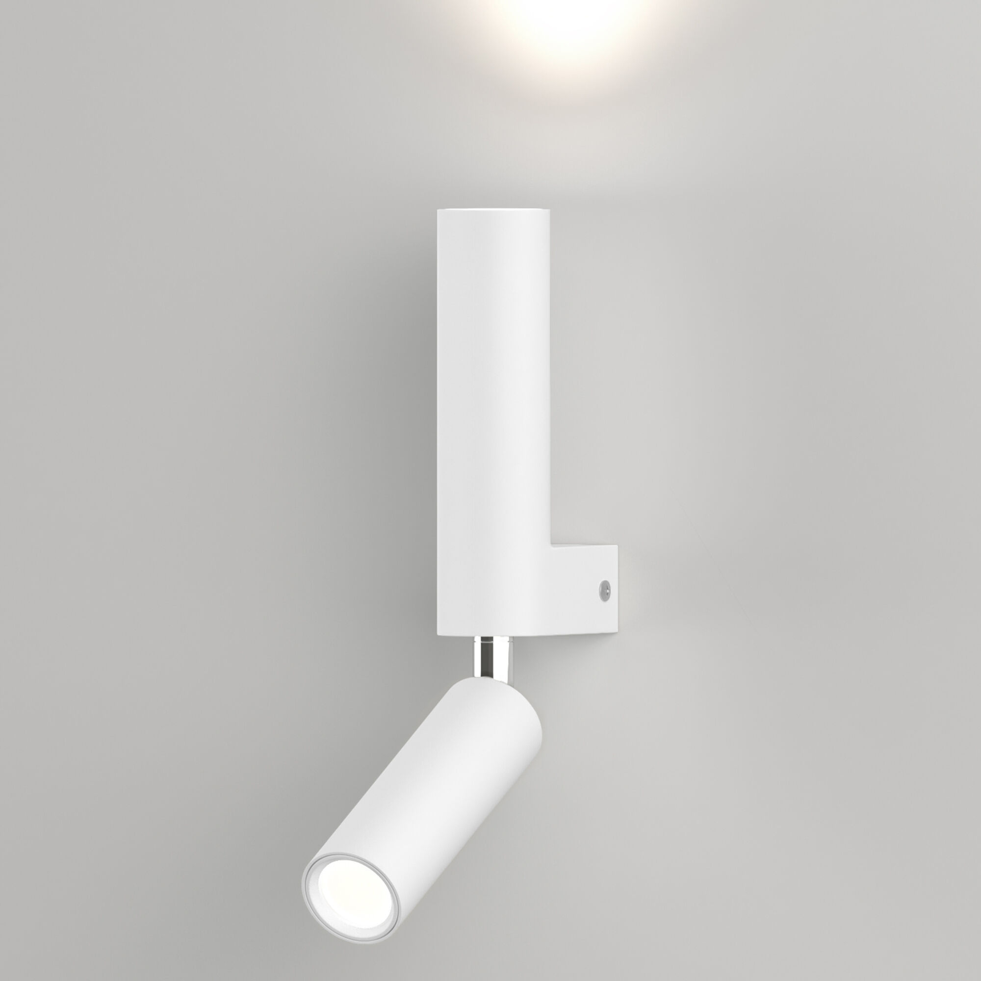 Настенный светодиодный светильник в стиле лофт Eurosvet Pitch 40020/1 LED белый. Фото 1