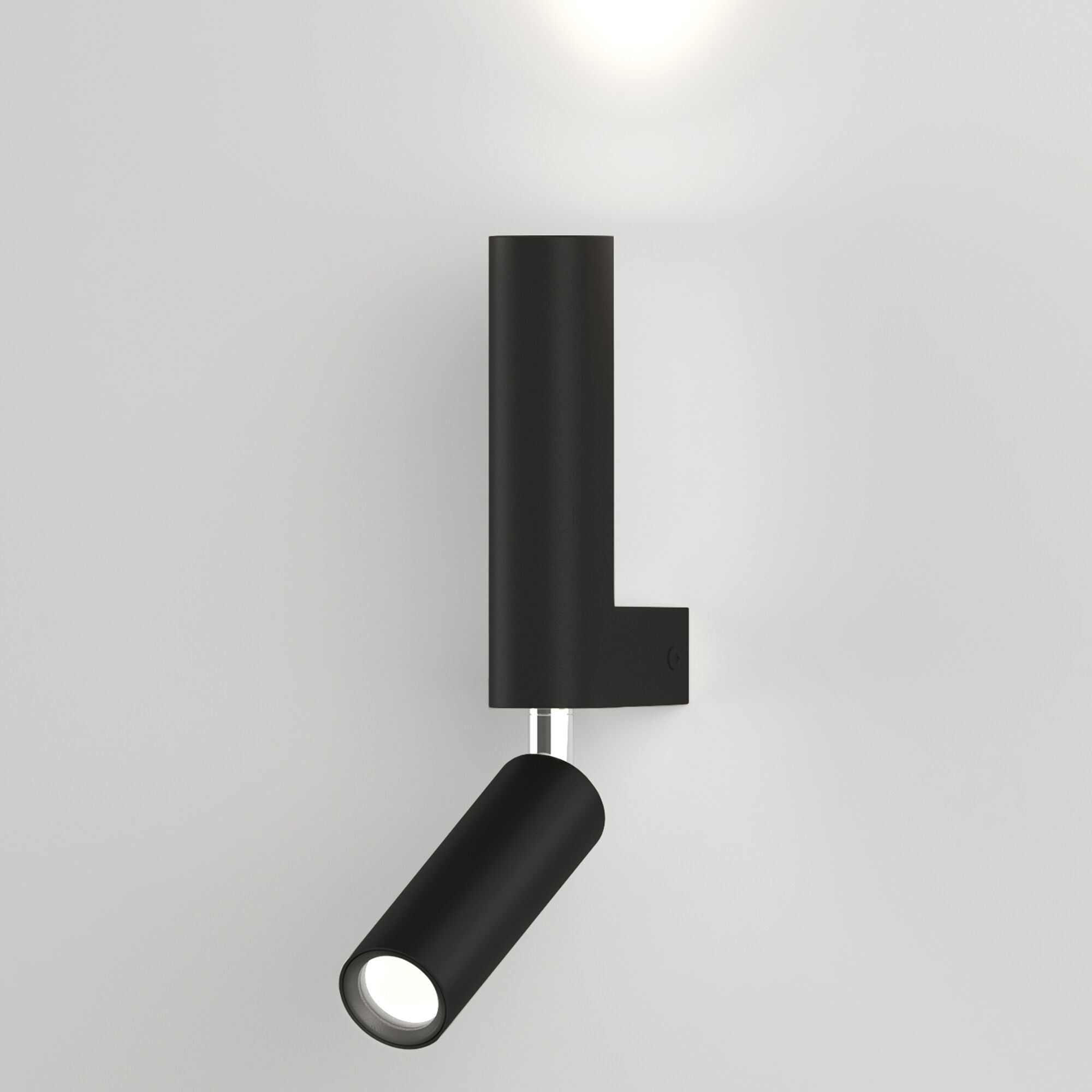 Настенный светодиодный светильник в стиле лофт Eurosvet Pitch 40020/1 LED черный. Фото 1