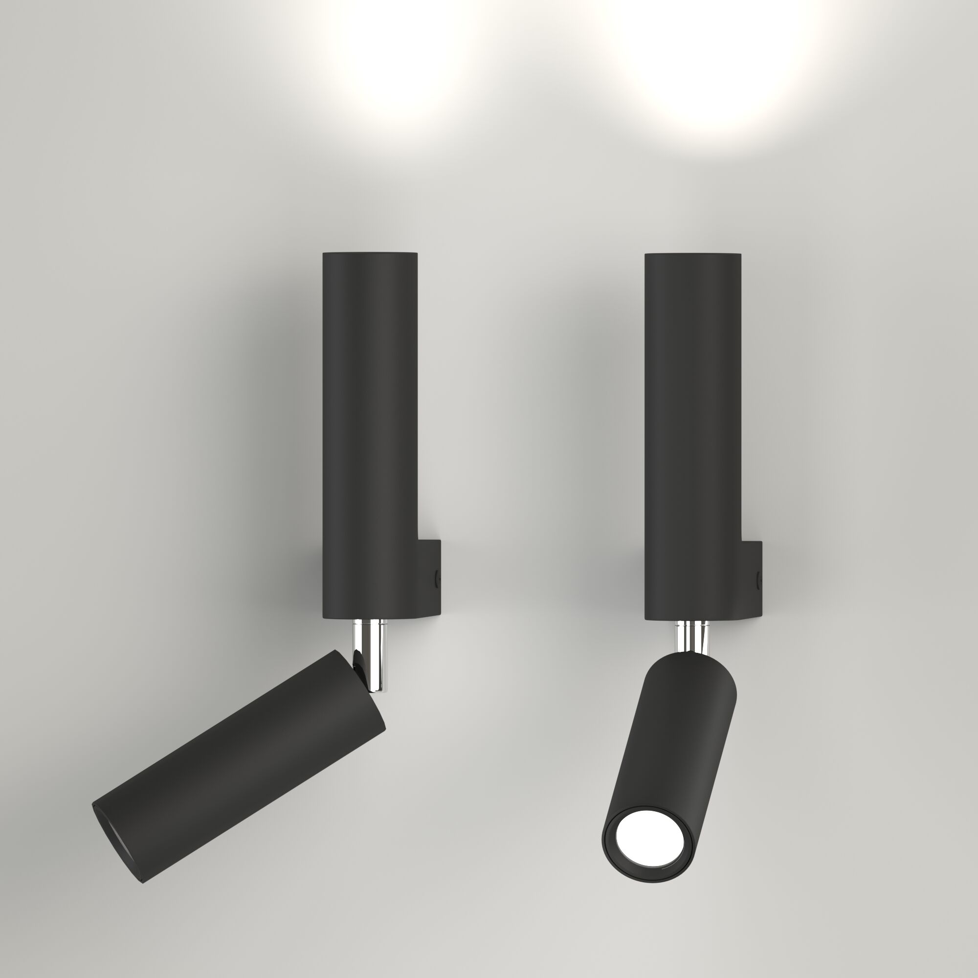 Настенный светодиодный светильник в стиле лофт Eurosvet Pitch 40020/1 LED черный. Фото 3