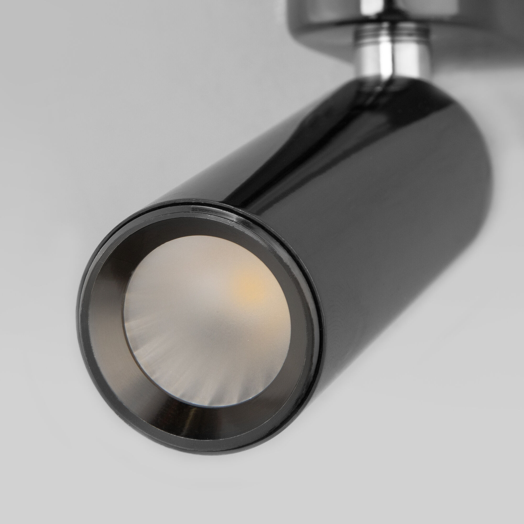 Настенный светодиодный светильник в стиле лофт Eurosvet Pitch 40020/1 LED черный жемчуг. Фото 2