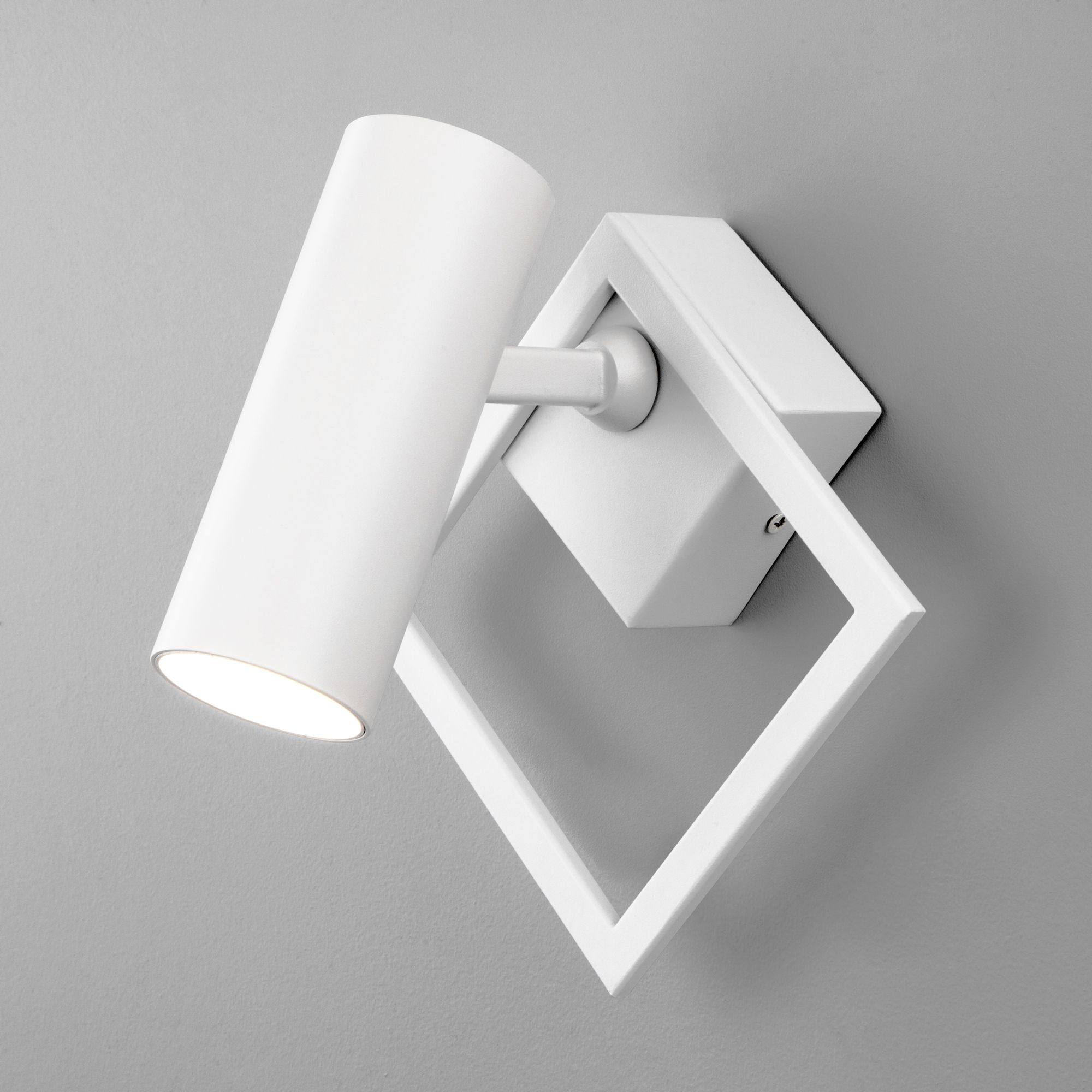Настенный светодиодный светильник в стиле минимализм Eurosvet Turro 20091/1 LED белый. Фото 1