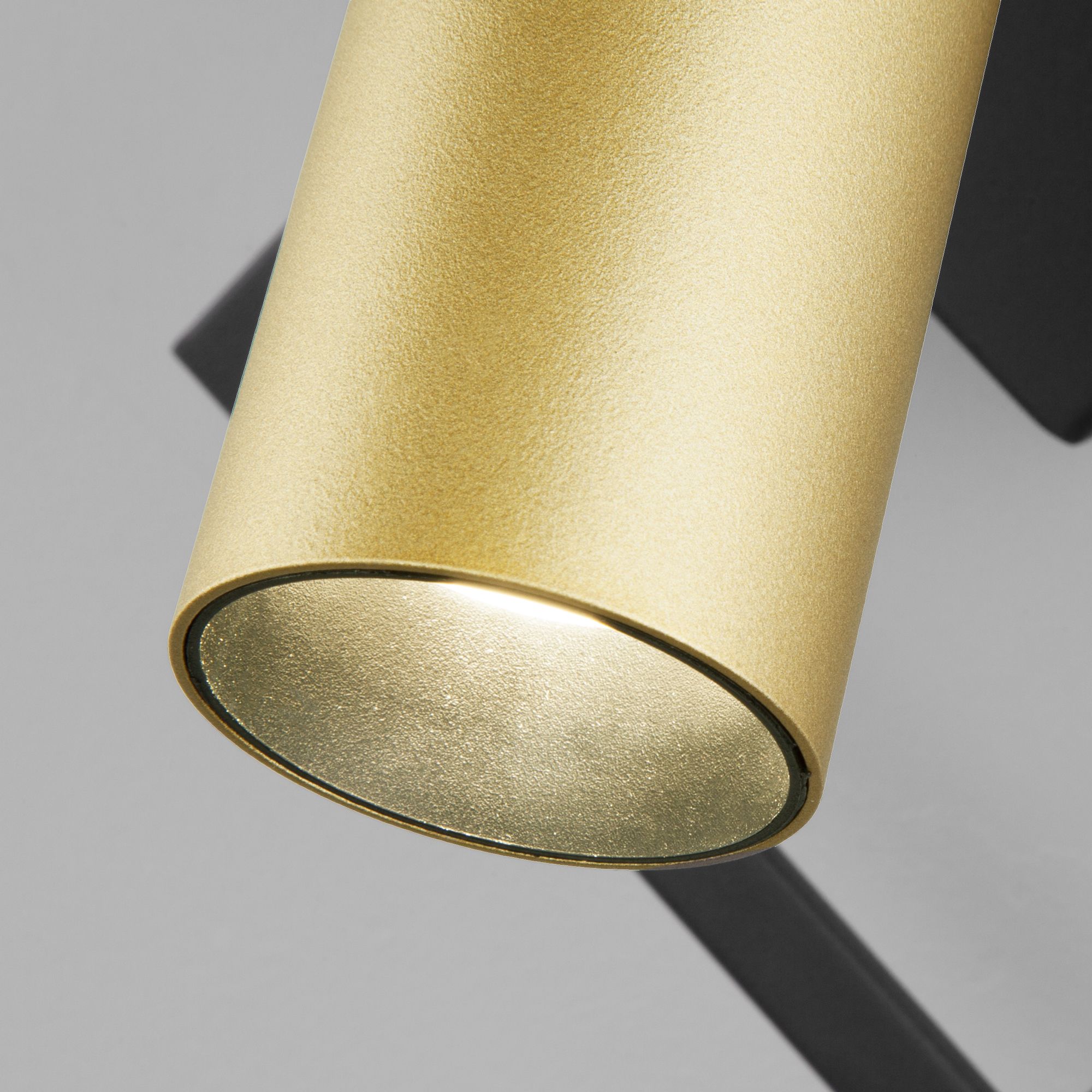 Настенный светодиодный светильник в стиле минимализм Eurosvet Turro 20091/1 LED черный / золото. Фото 4