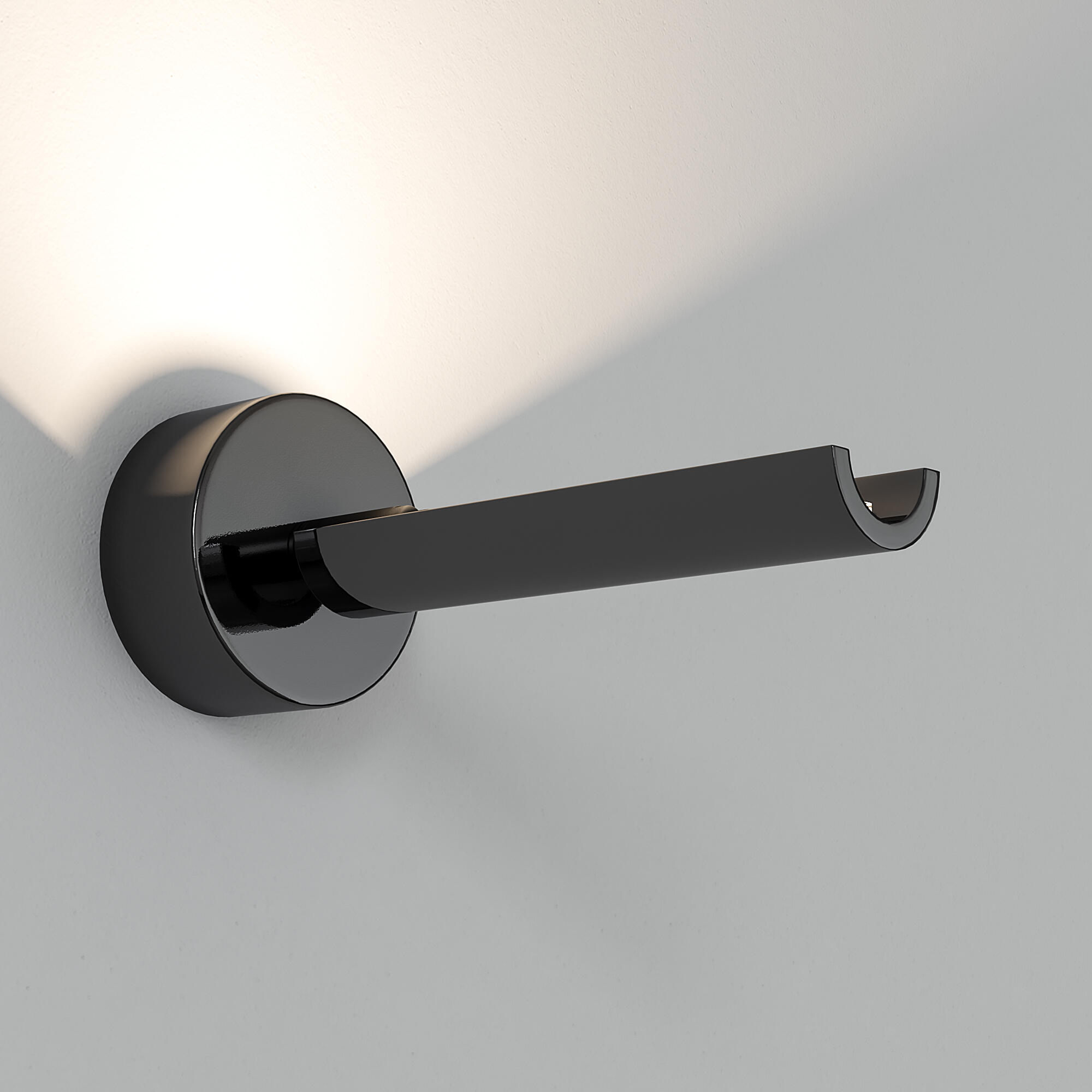 Настенный светодиодный светильник в стиле минимализм Eurosvet Tint 20126/1 LED черный жемчуг. Фото 2