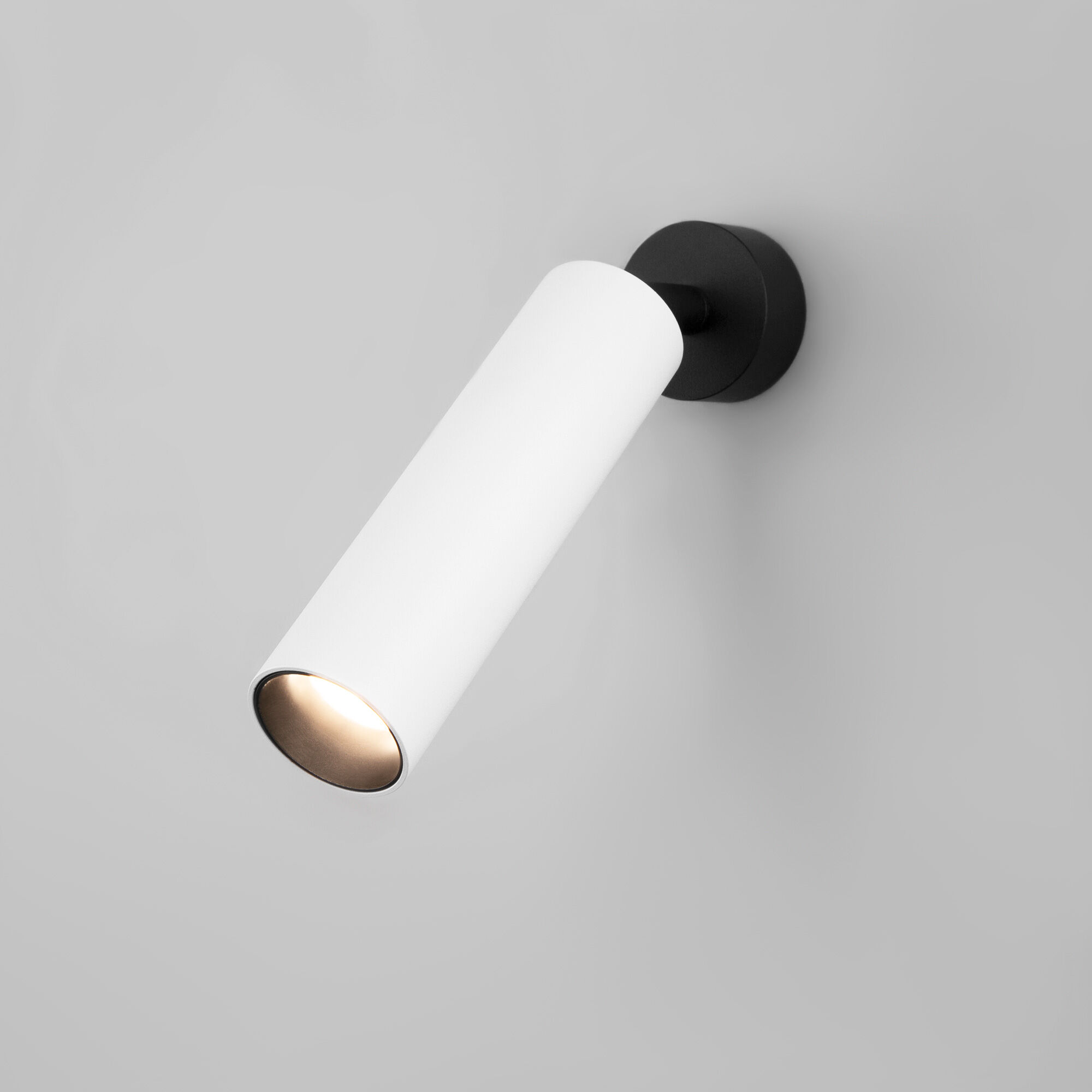 Настенный светодиодный светильник в стиле минимализм Eurosvet Ease 20128/1 LED белый/черный. Фото 1