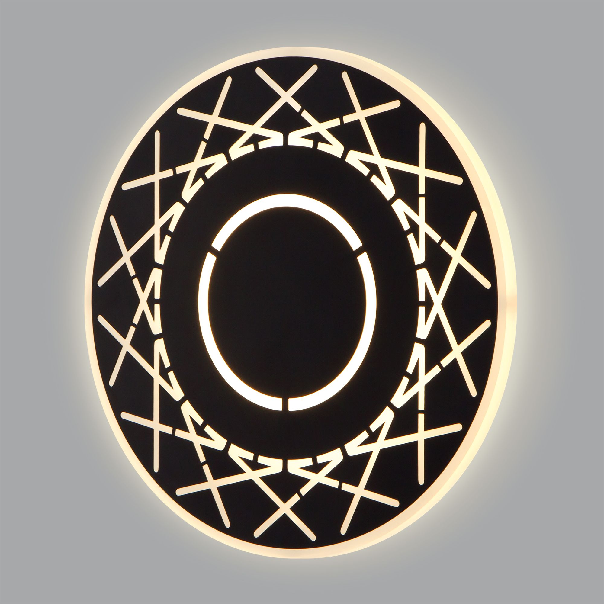 Настенный светодиодный светильник в стиле минимализм Eurosvet Ilios 40148/1 LED черный. Фото 1