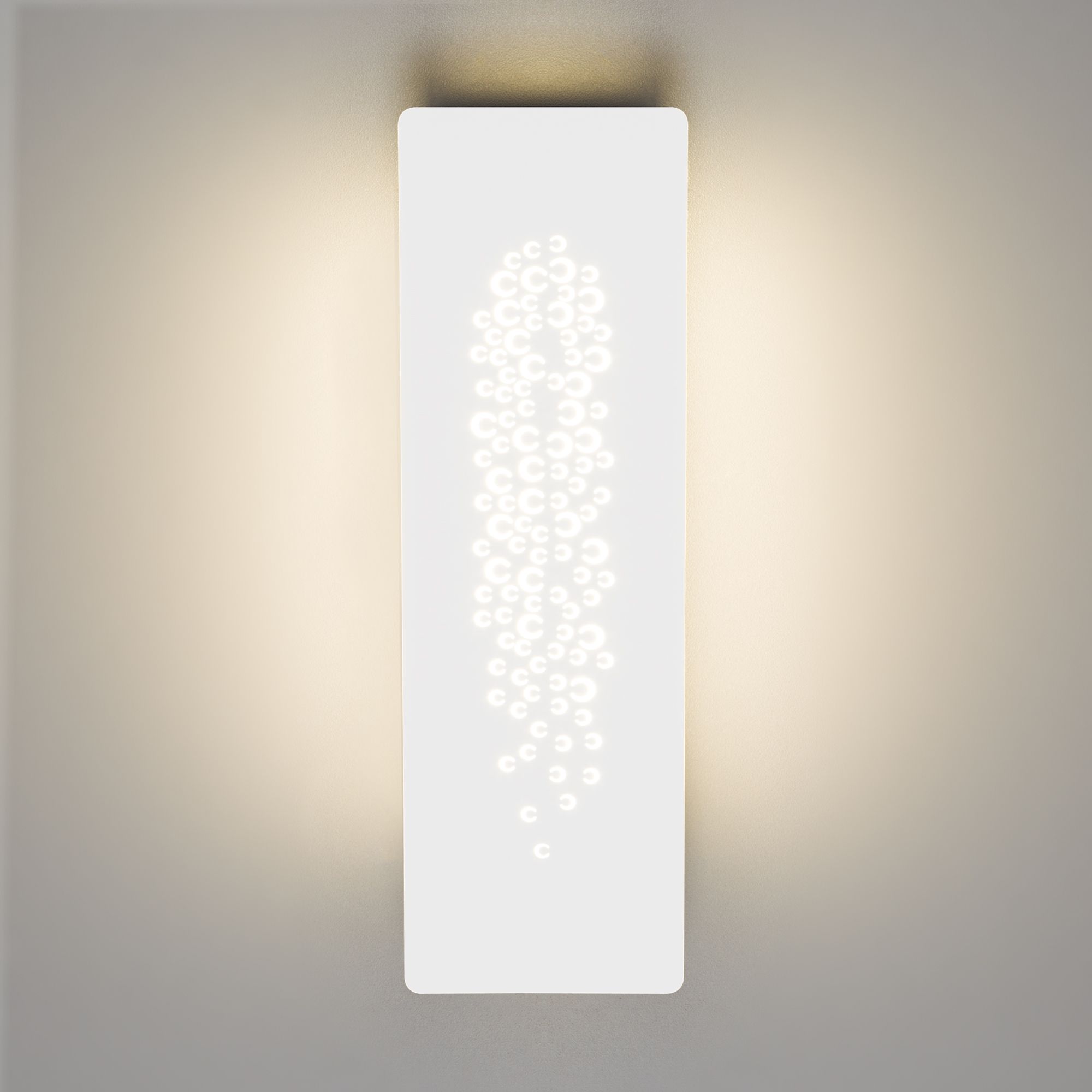 Настенный светодиодный светильник в стиле минимализм Eurosvet Grape 40149/1 LED белый. Фото 3