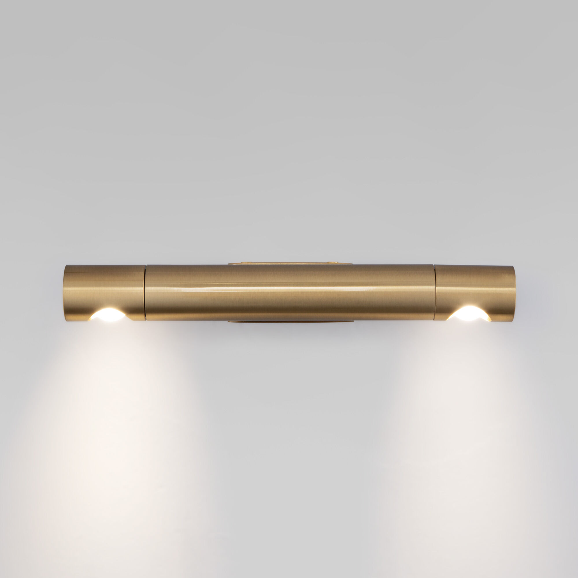 Настенный светодиодный светильник в стиле минимализм Eurosvet Tybee 40161 LED латунь. Фото 3