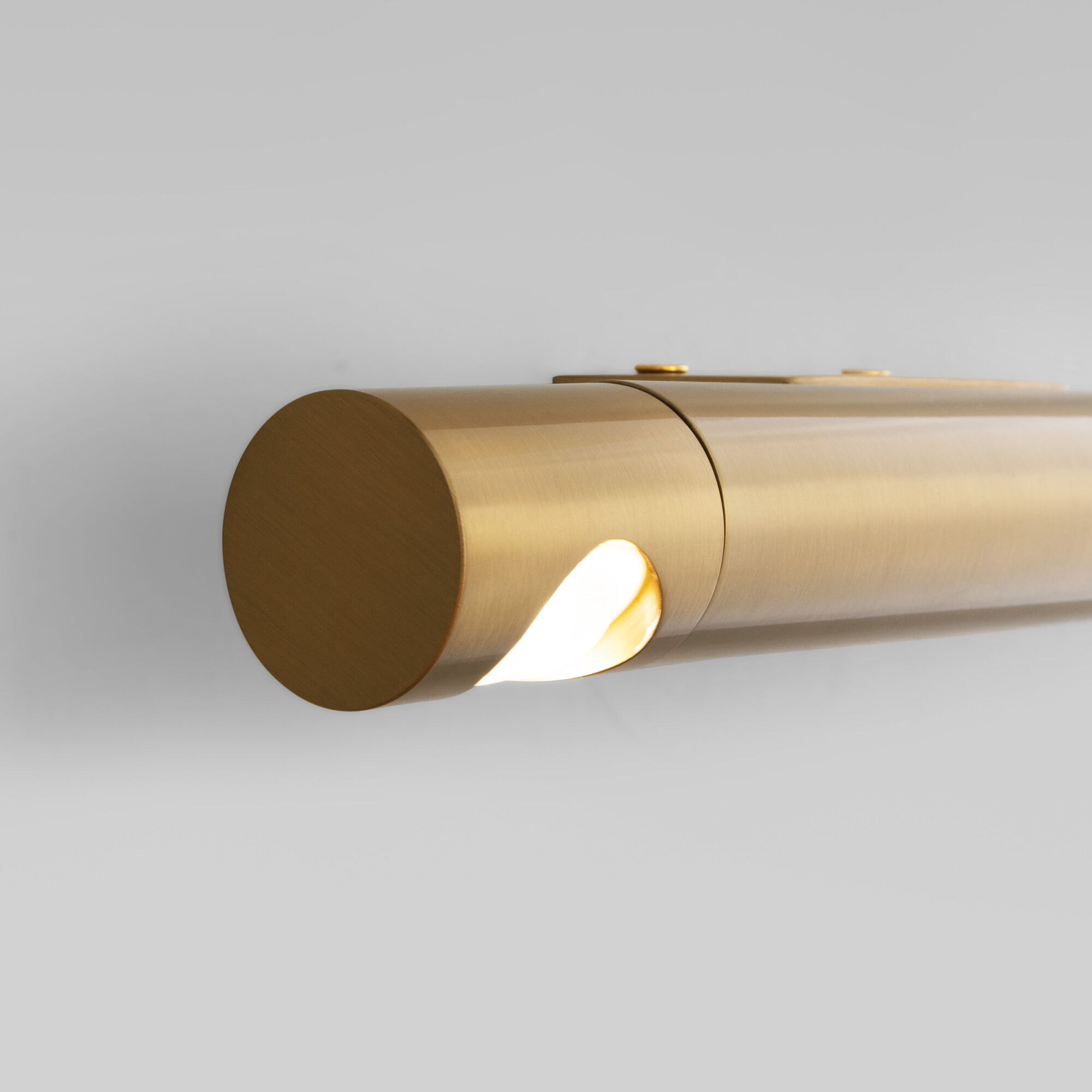 Настенный светодиодный светильник в стиле минимализм Eurosvet Tybee 40161 LED латунь. Фото 4