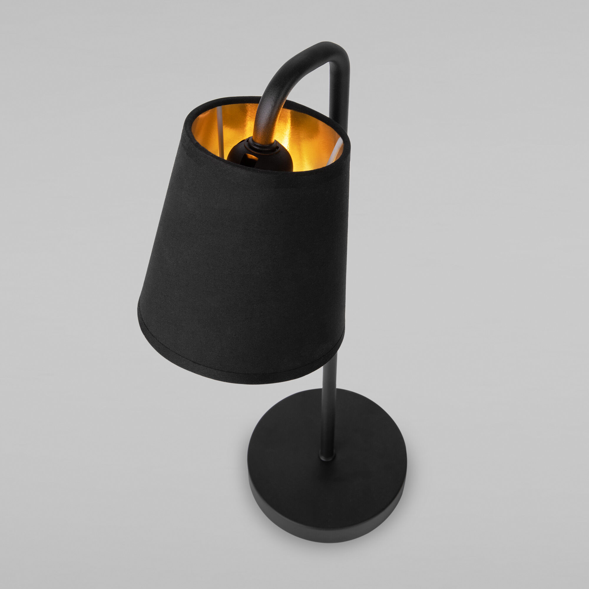Настольный светильник с тканевым абажуром Eurosvet Montero 01134/1 черный. Фото 3