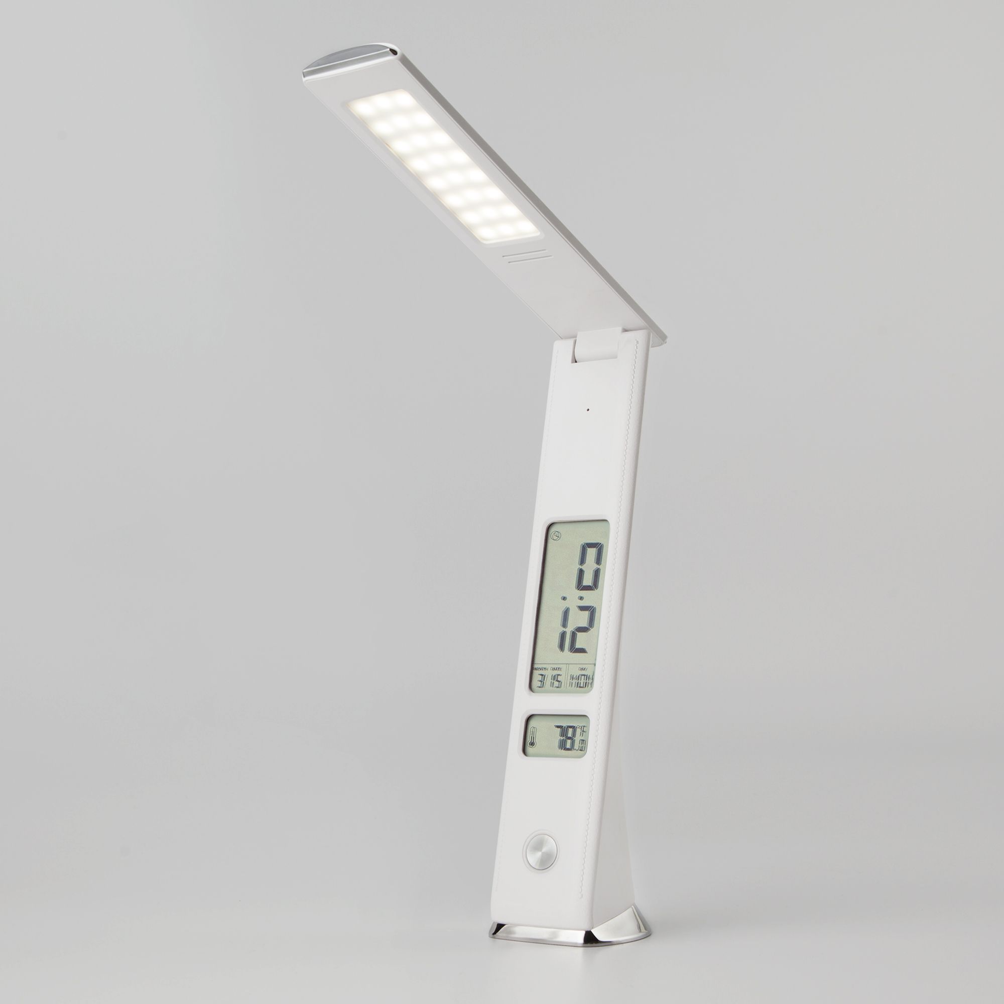 Настольный светодиодный светильник с сенсорным управлением и аккумулятором Eurosvet Business 80504/1 белый. Фото 1