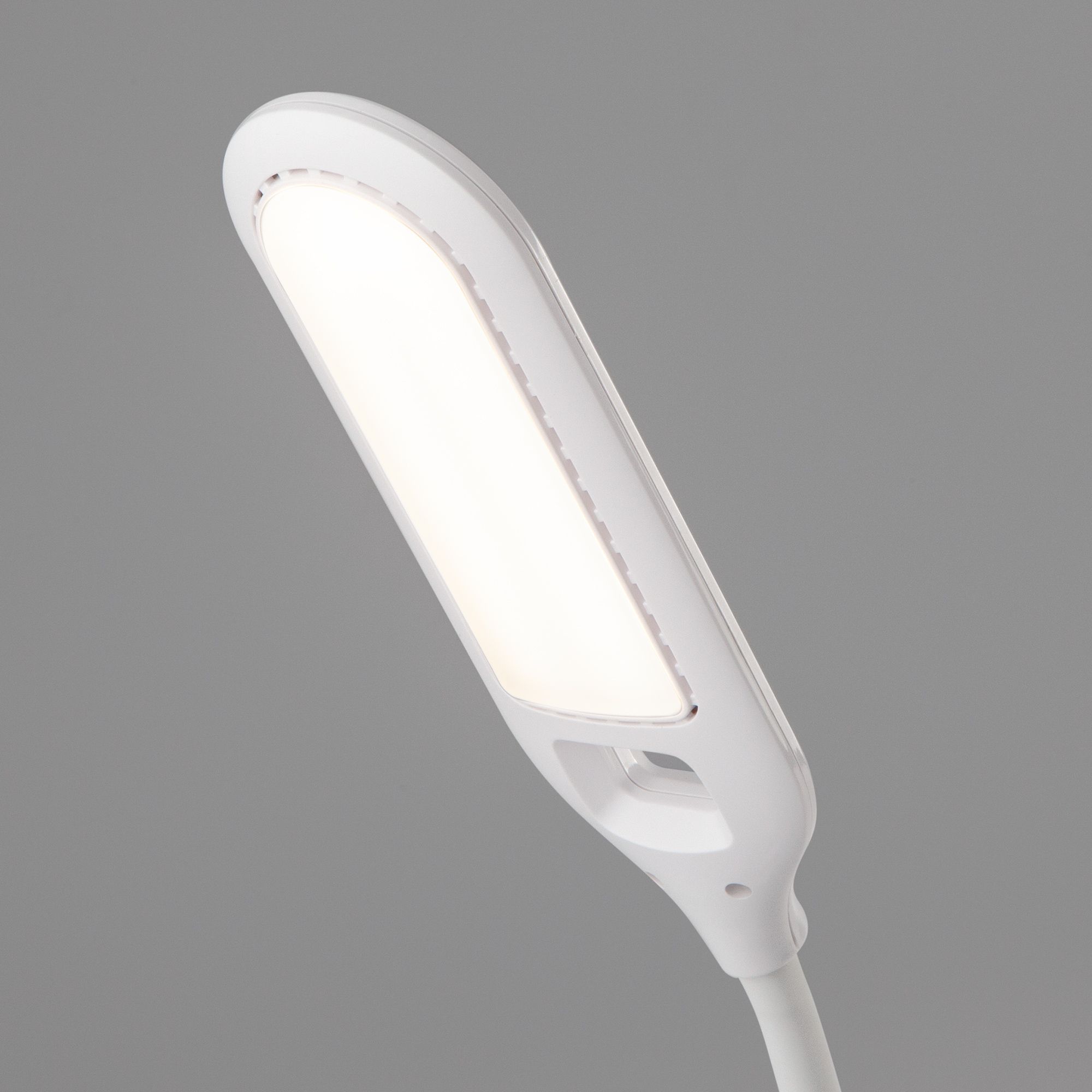 Настольный светодиодный светильник с сенсорным управлением и регулировкой цветовой температуры Eurosvet Soft 80503/1 белый. Фото 3