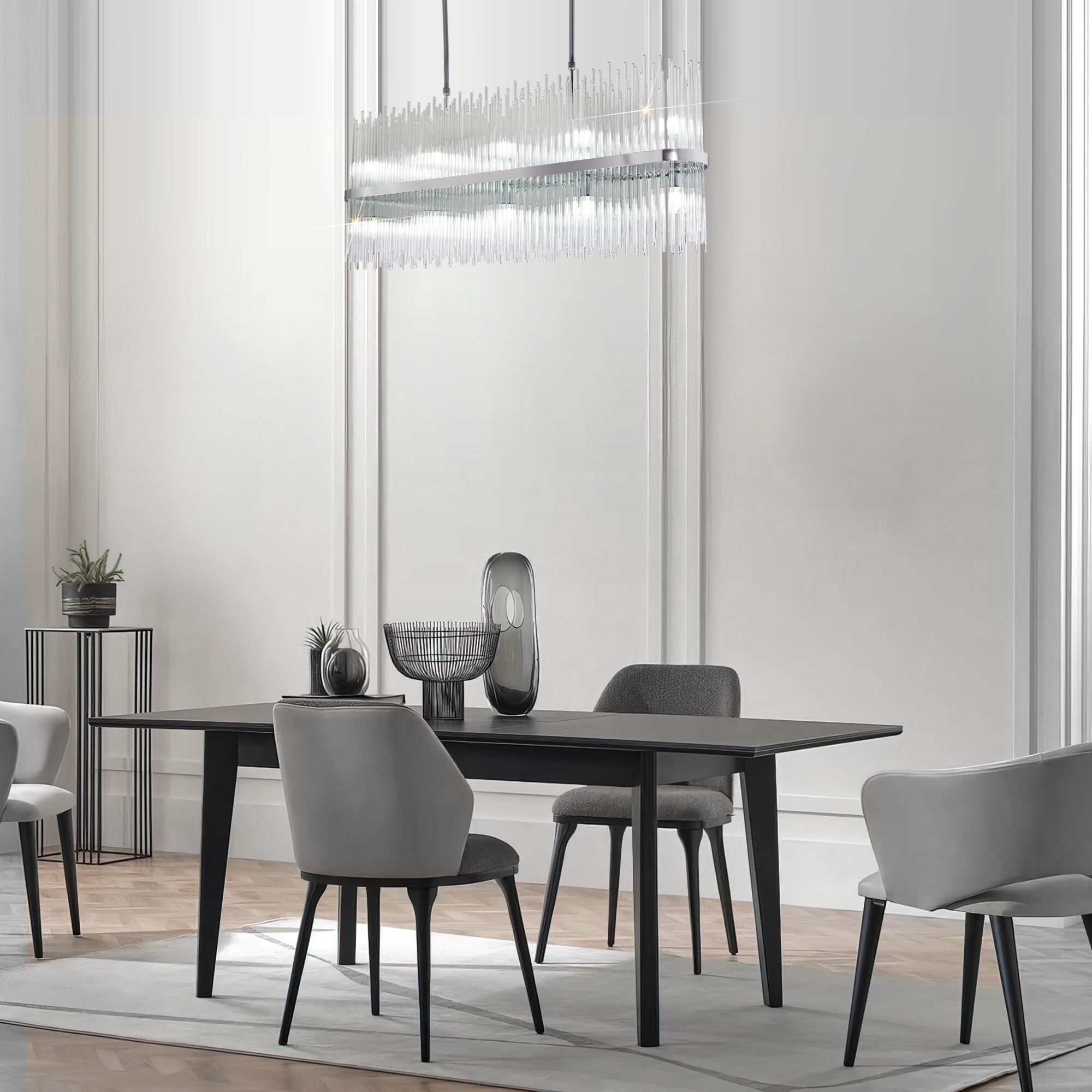 Подвесная люстра со стеклянным рассеивателем Smart Bogate's Allure 485/10 Smart. Фото 3