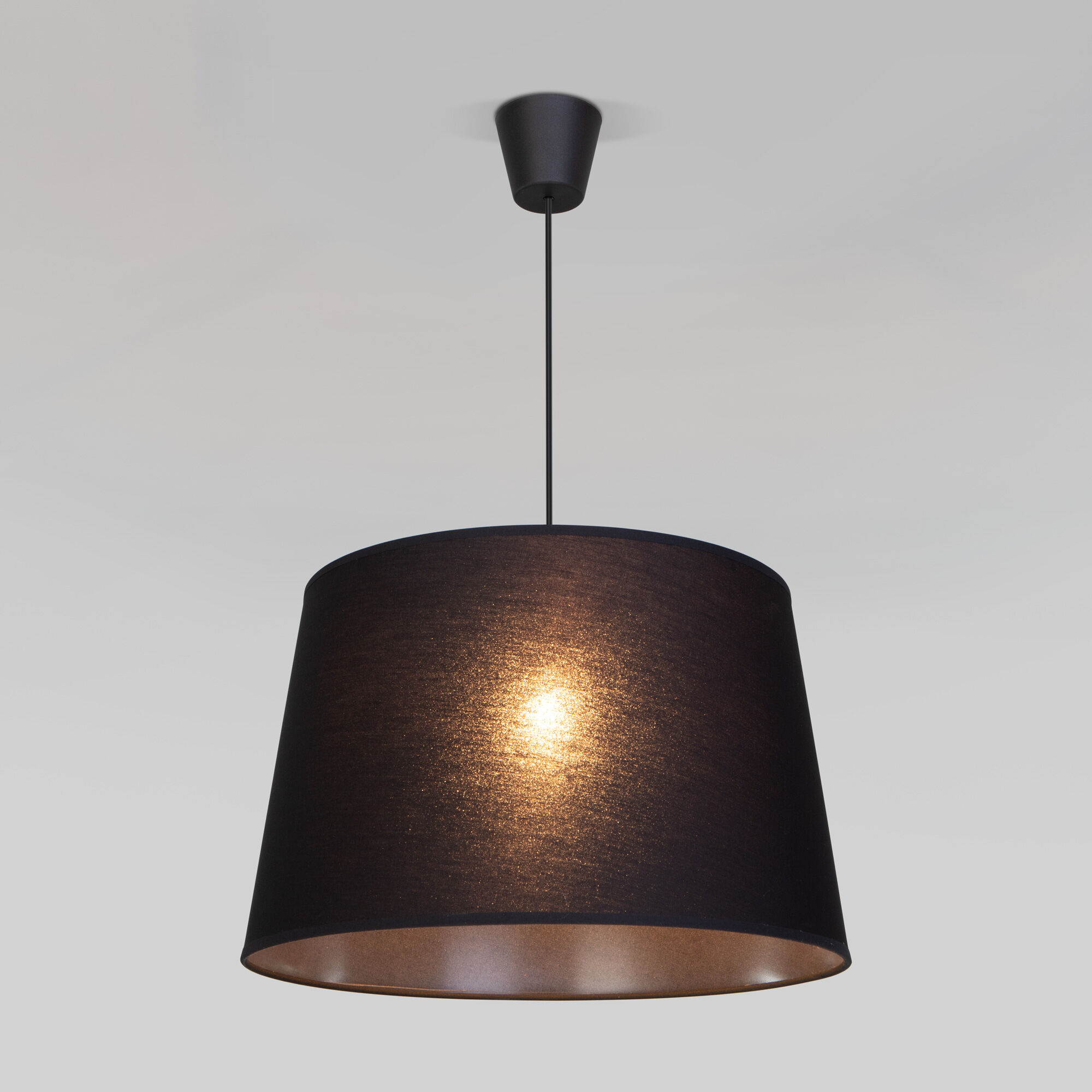 Подвесной светильник с тканевым абажуром TK Lighting Maja 1885 Maja Black. Фото 3