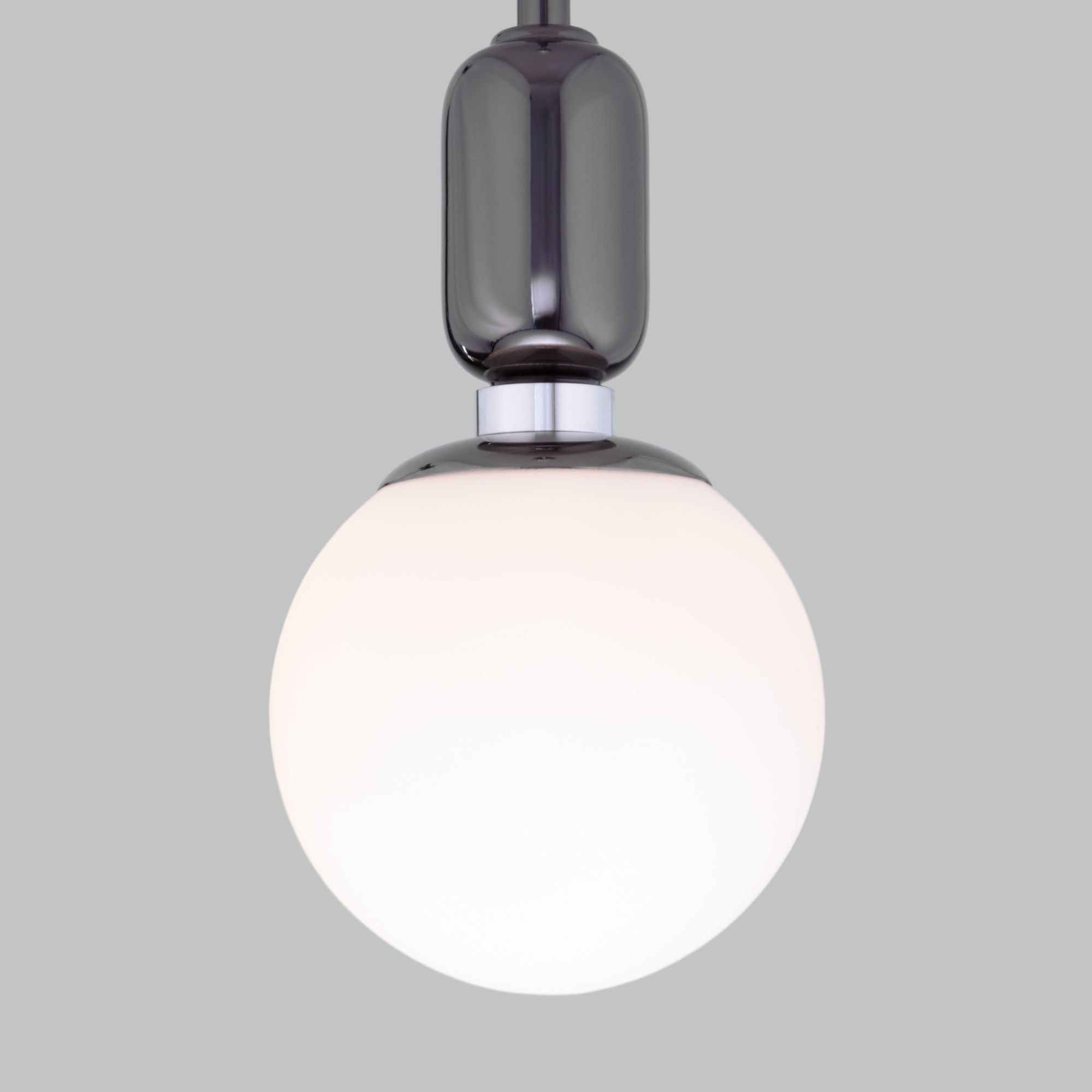 Подвесной светильник со стеклянным плафоном Eurosvet Bubble 50151/1 черный жемчуг. Фото 3