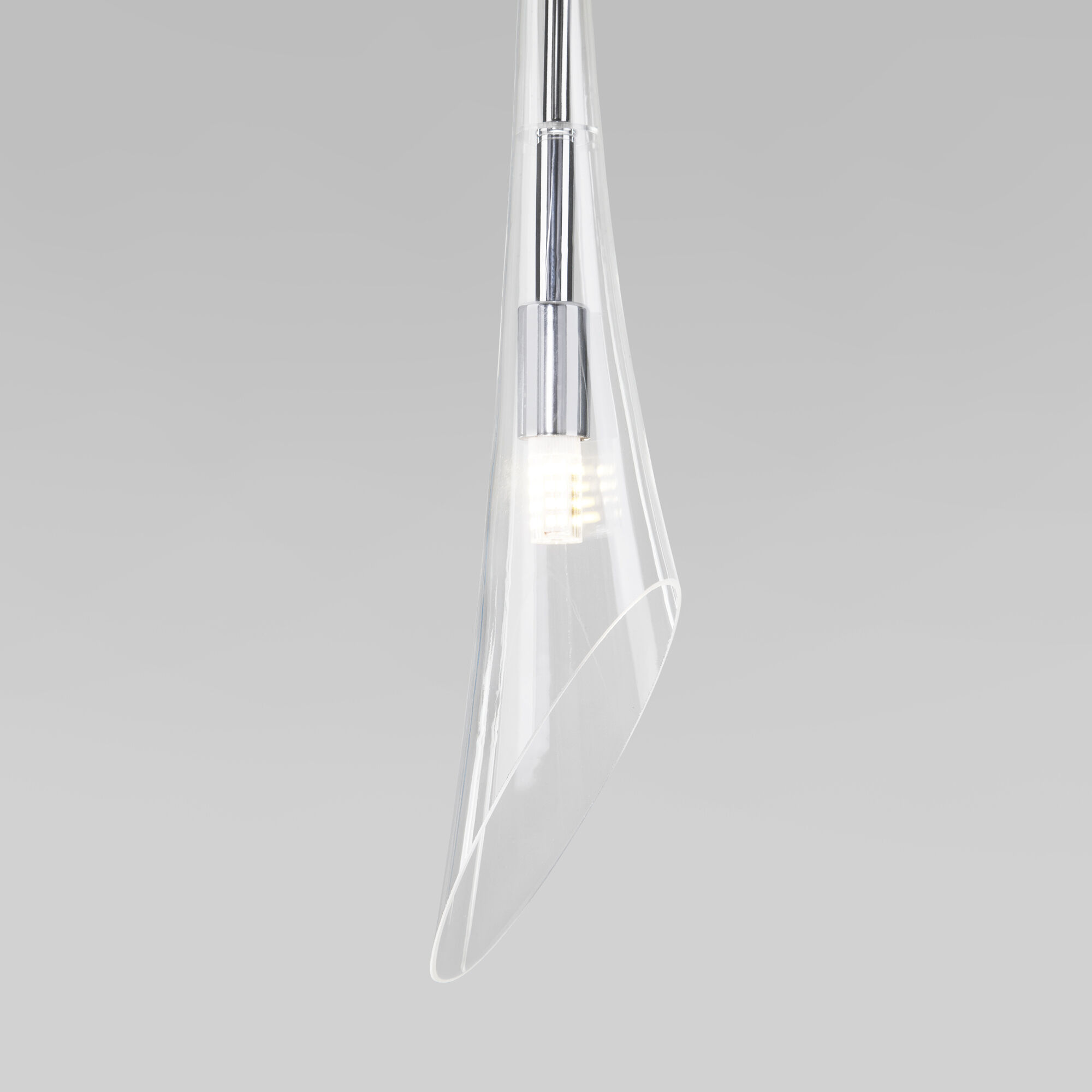 Подвесной светильник со стеклянным плафоном Eurosvet Folio 50224/1. Фото 2