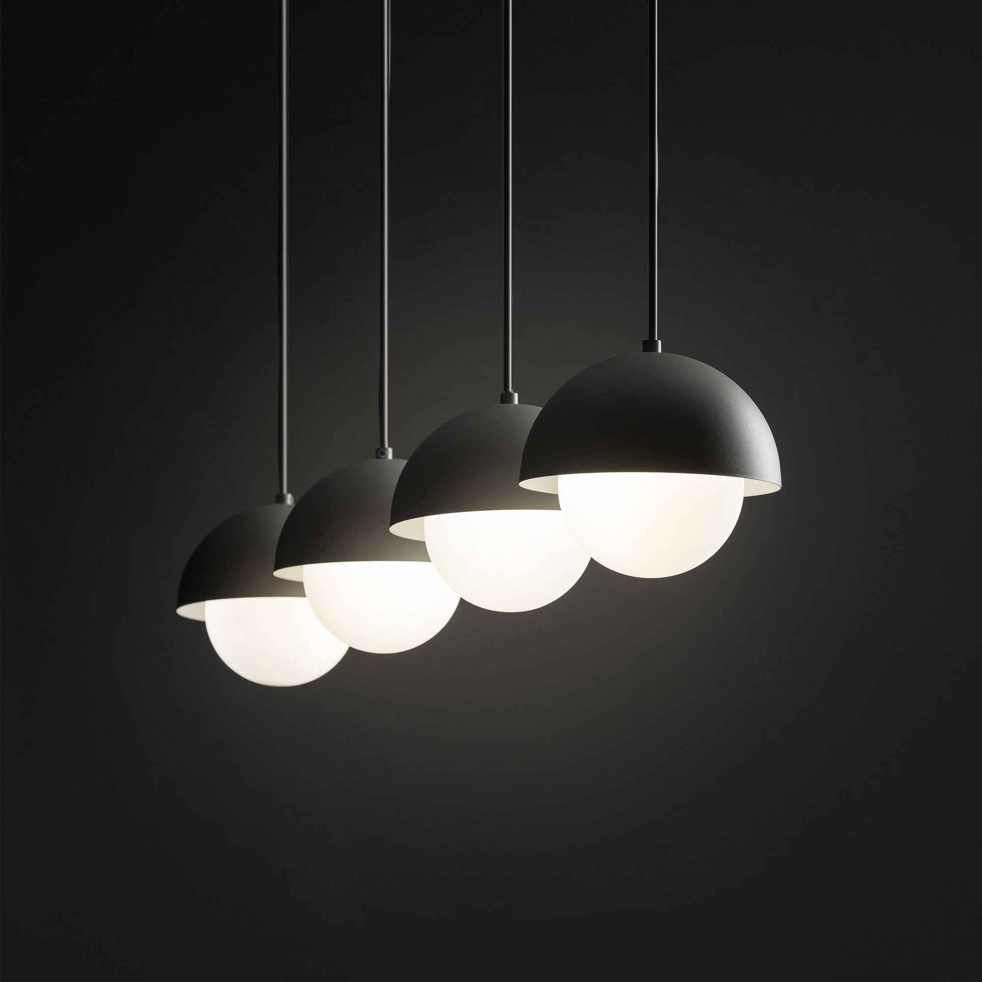 Подвесной светильник со стеклянными плафонами TK Lighting Bono 10213 Bono. Фото 2