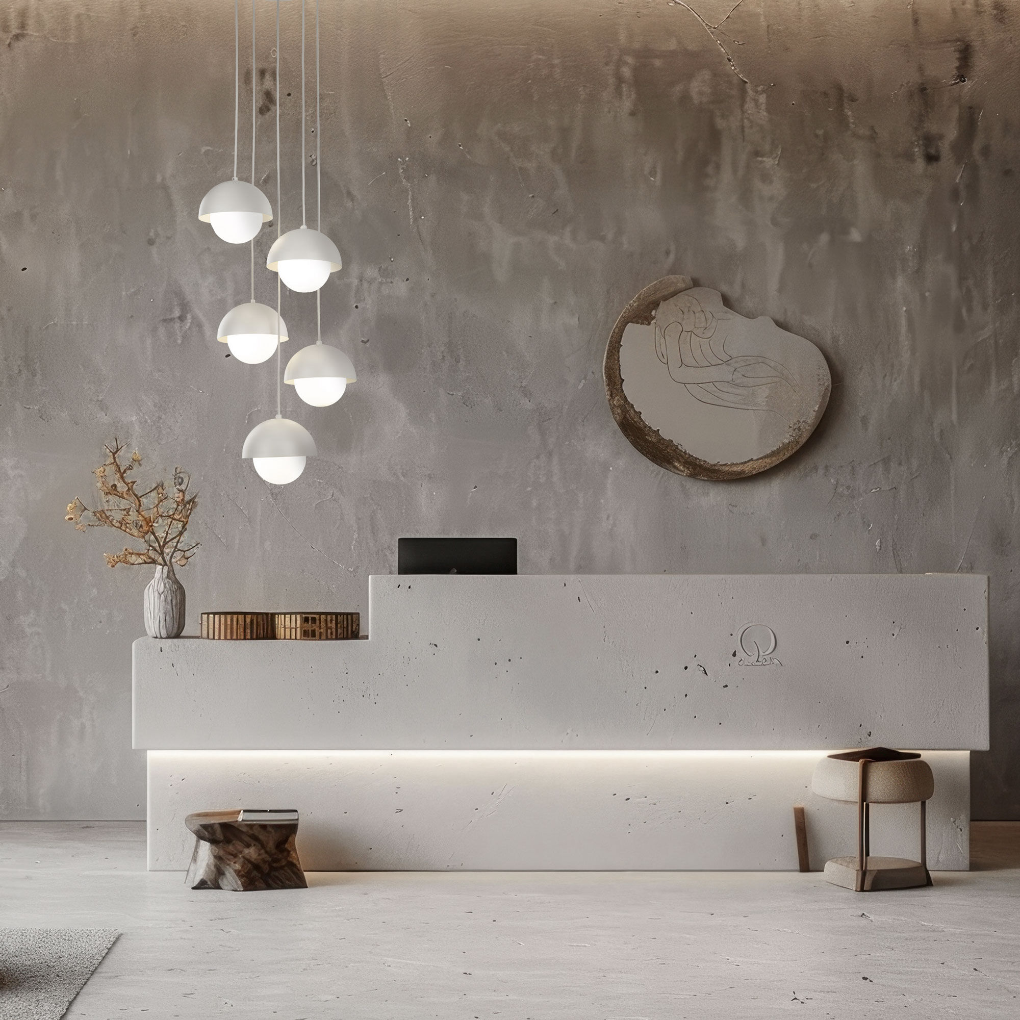 Подвесной светильник со стеклянными плафонами TK Lighting Bono 10214 Bono. Фото 4