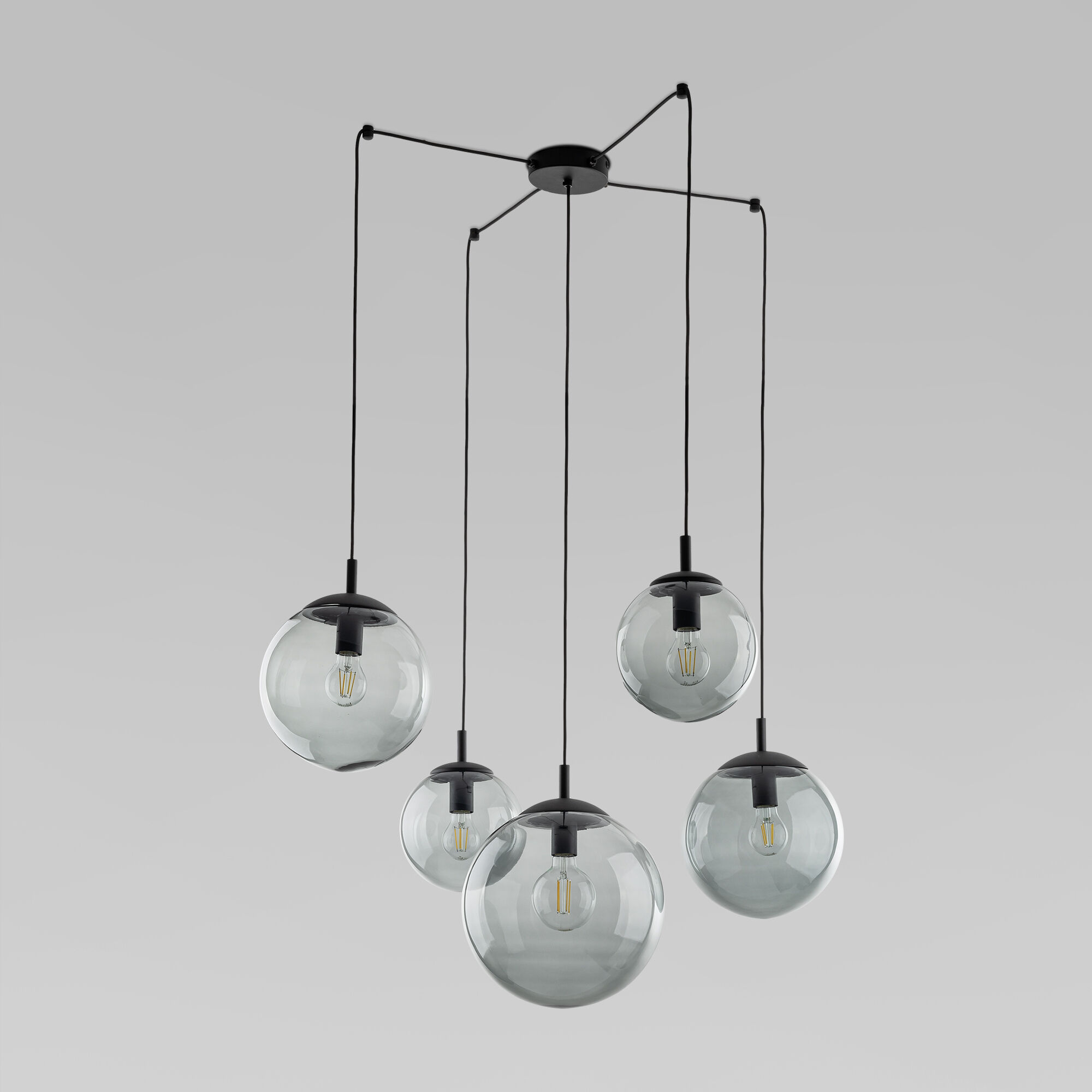 Подвесной светильник со стеклянными плафонами TK Lighting Esme 15382 Esme. Фото 1