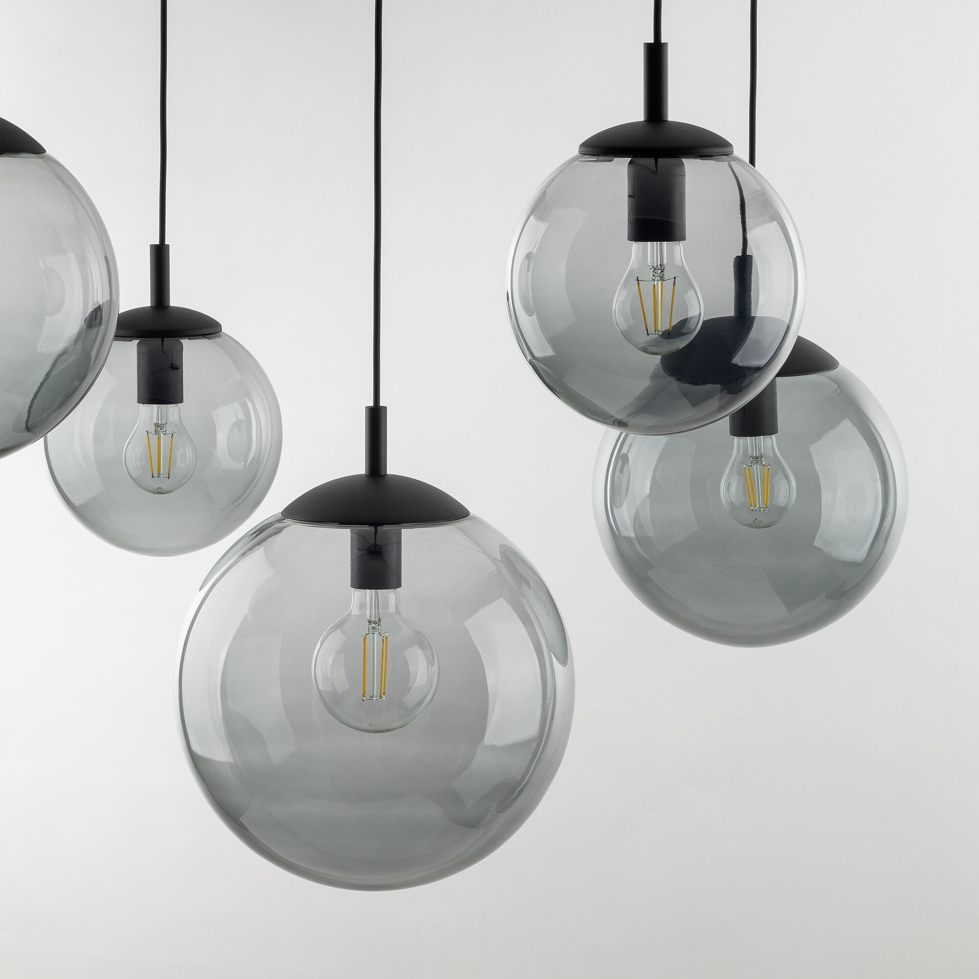 Подвесной светильник со стеклянными плафонами TK Lighting Esme 15382 Esme. Фото 2