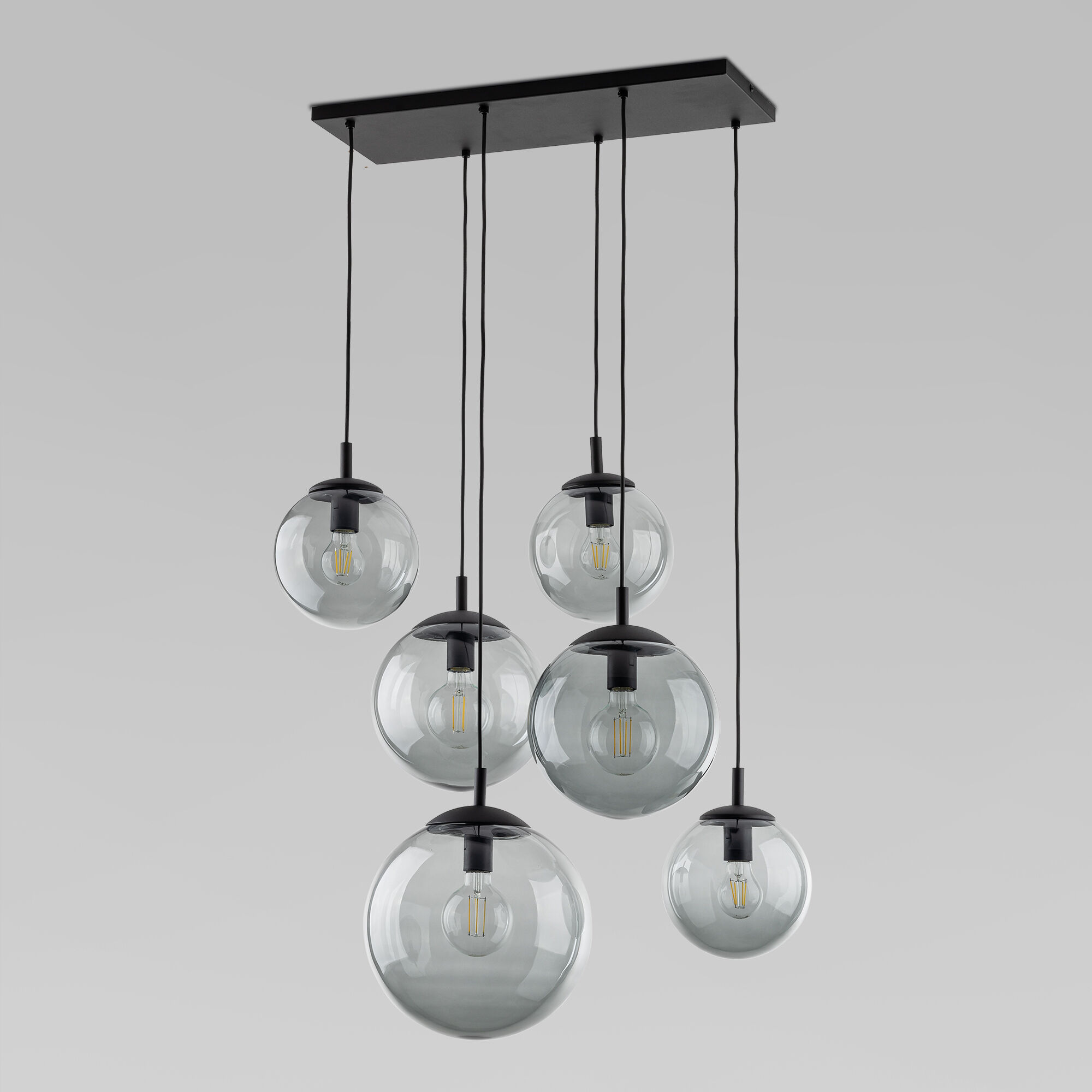 Подвесной светильник со стеклянными плафонами TK Lighting Esme 15384 Esme. Фото 1