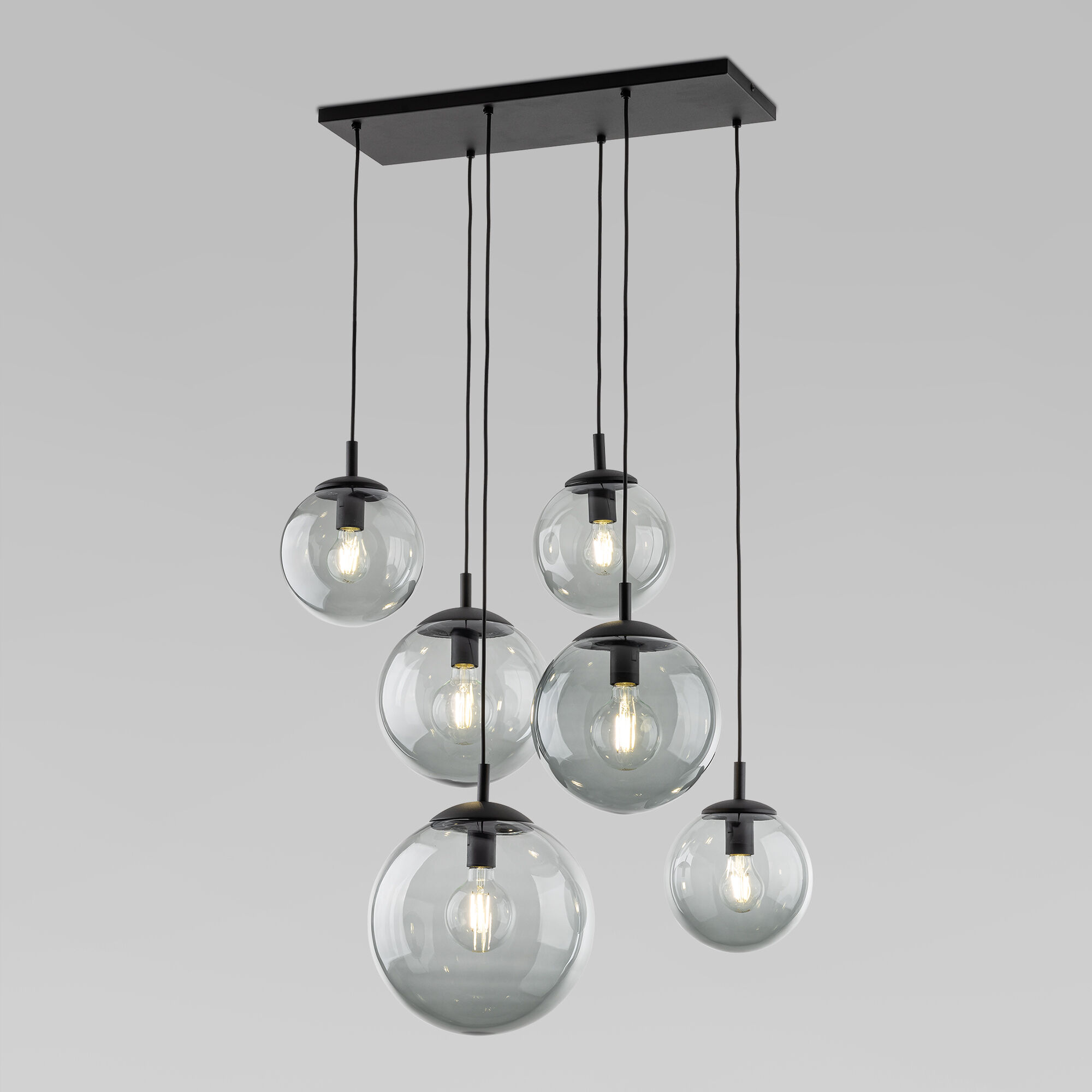 Подвесной светильник со стеклянными плафонами TK Lighting Esme 15384 Esme. Фото 2