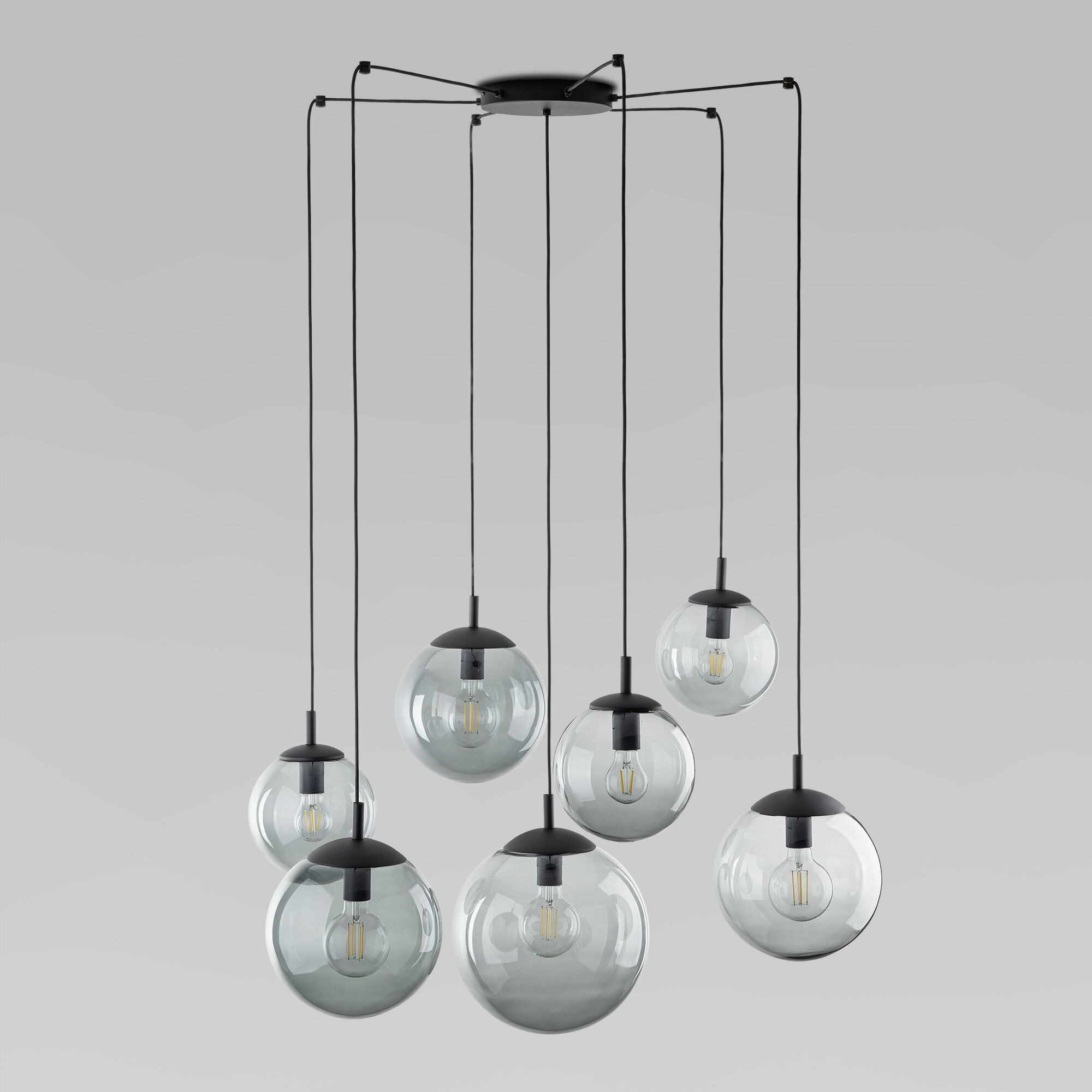 Подвесной светильник со стеклянными плафонами TK Lighting Esme 15385 Esme. Фото 1