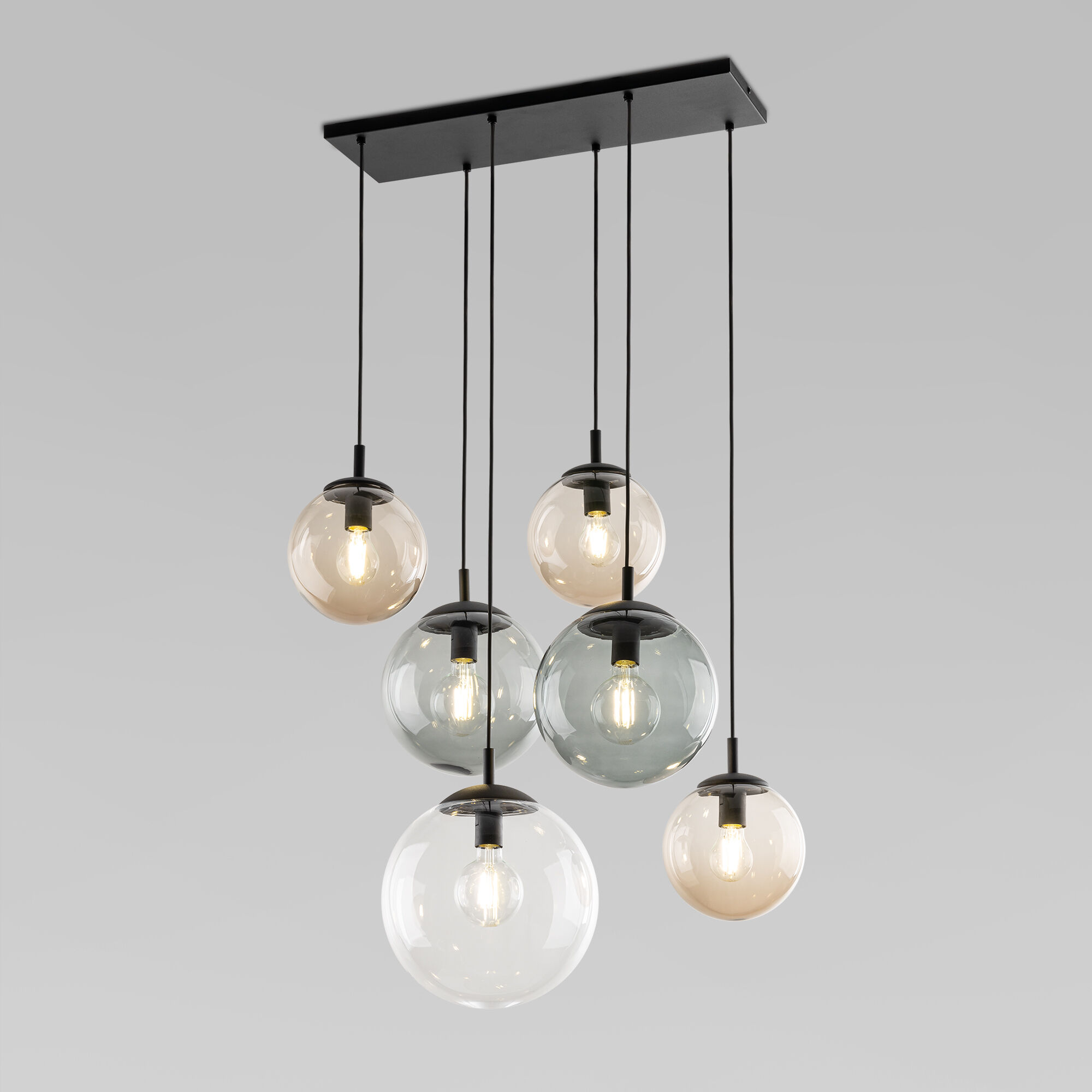 Подвесной светильник со стеклянными плафонами TK Lighting Esme 4819 Esme. Фото 1