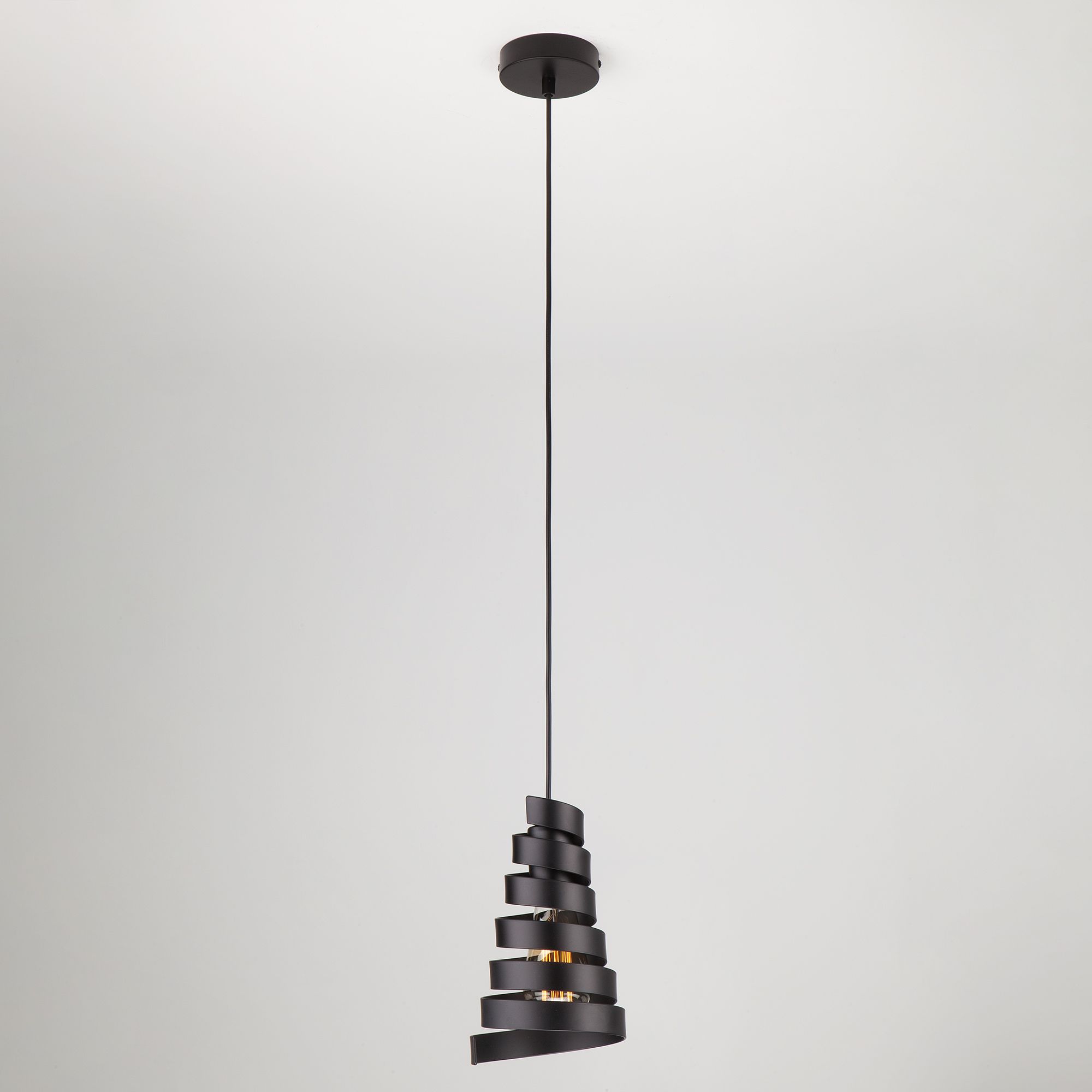 Подвесной светильник в стиле лофт Eurosvet Storm 50058/1 черный. Фото 3