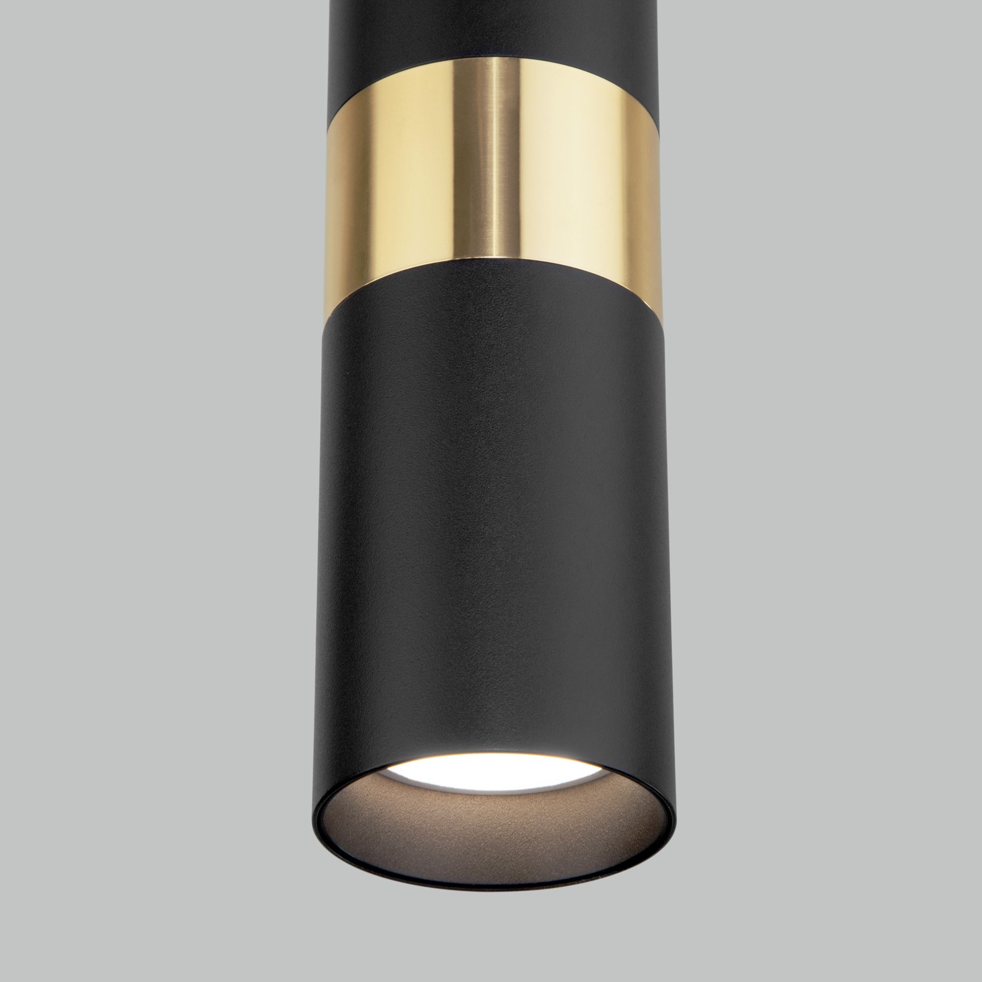 Подвесной светильник в стиле лофт Eurosvet Viero 50096/1 черный/золото. Фото 2