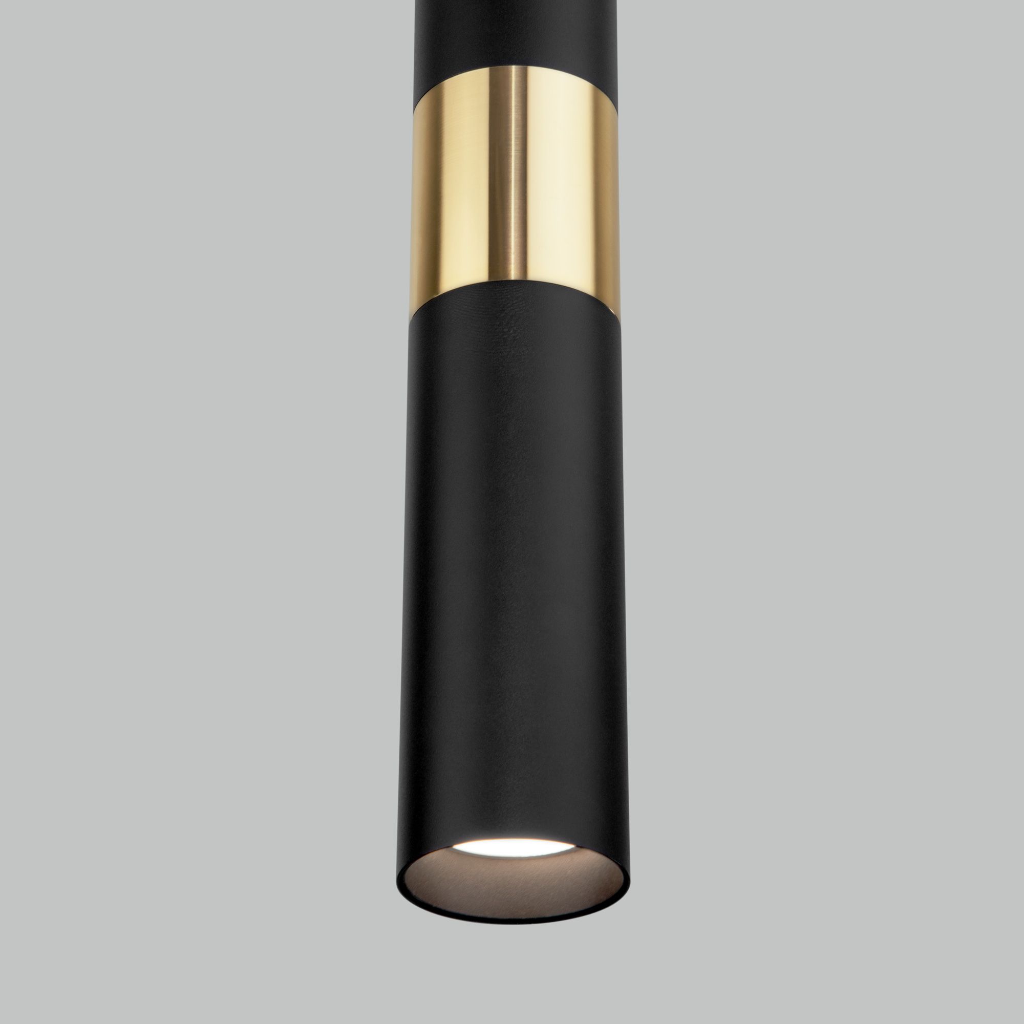 Подвесной светильник в стиле лофт Eurosvet Viero 50097/1 черный/золото. Фото 4