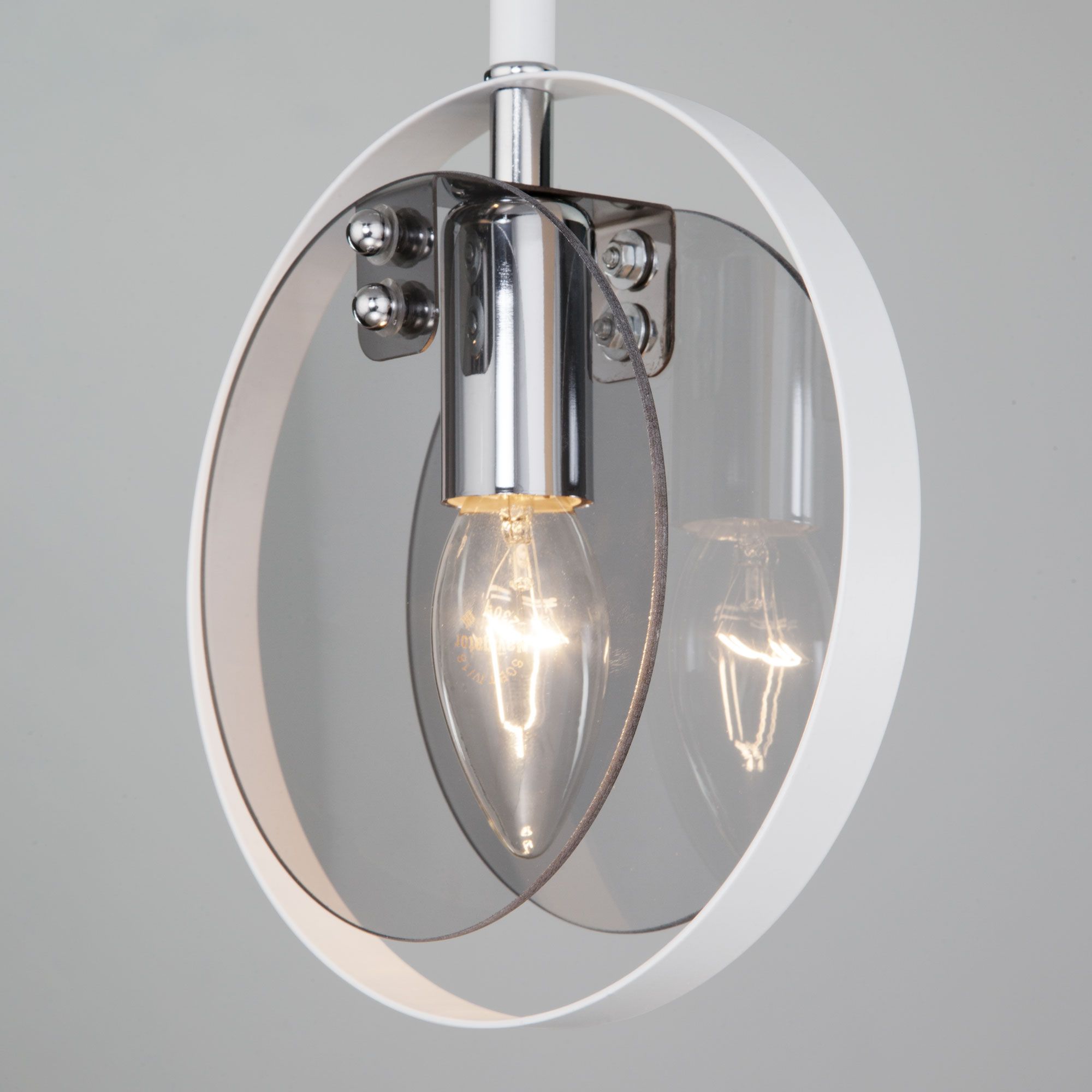Подвесной светильник в стиле лофт Eurosvet Gallo 50121/1 белый. Фото 3