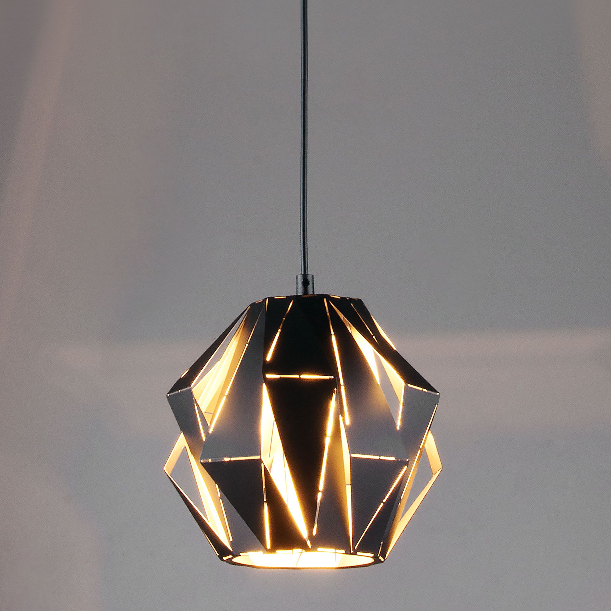 Подвесной светильник в стиле лофт Eurosvet Moire 50137/1 черный. Фото 1