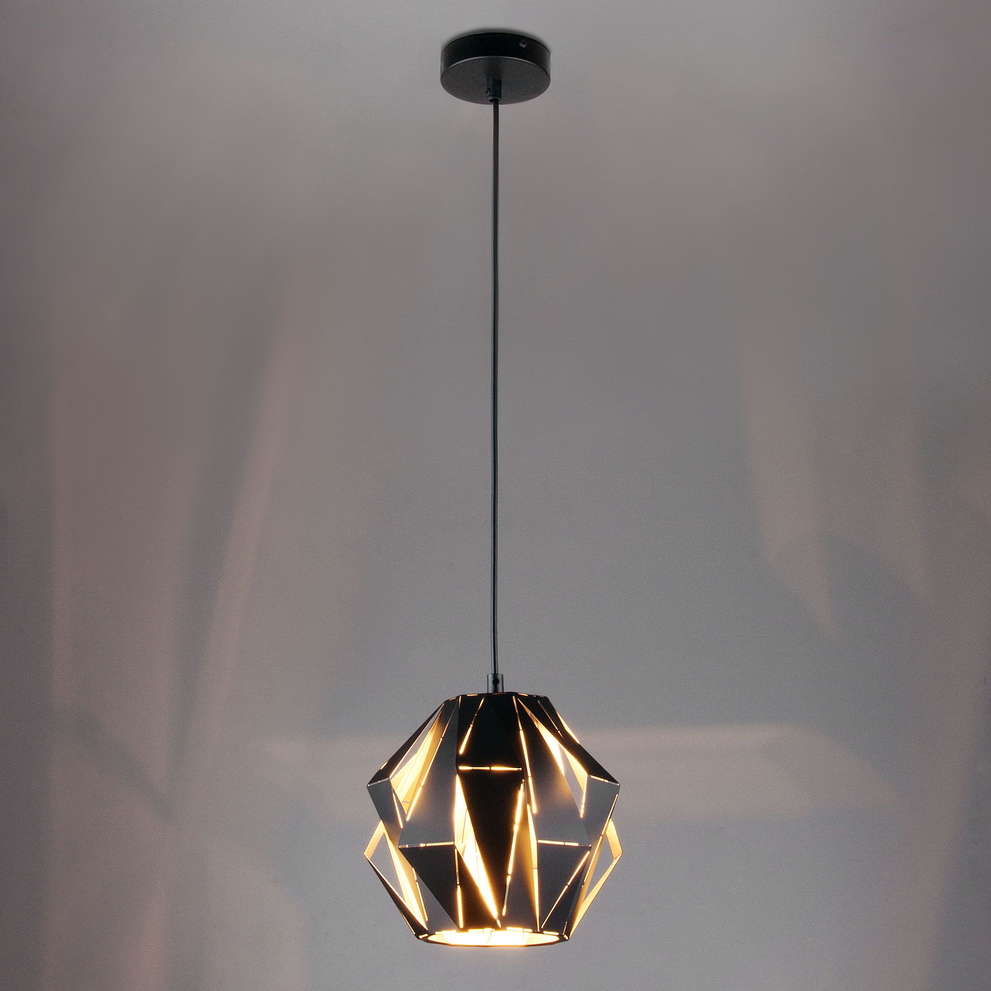 Подвесной светильник в стиле лофт Eurosvet Moire 50137/1 черный. Фото 3