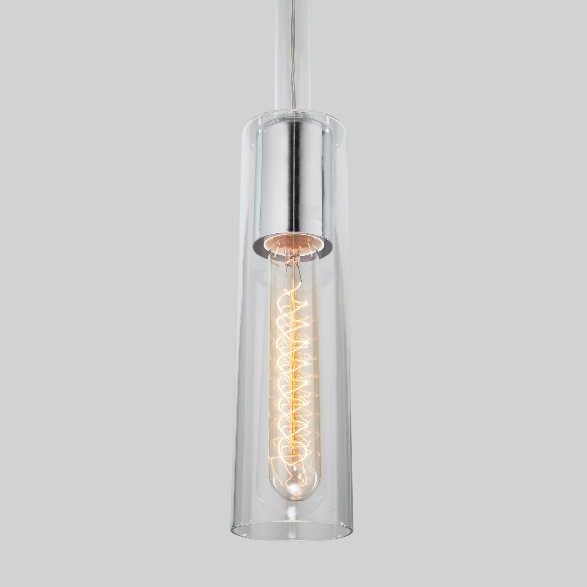 Подвесной светильник в стиле лофт Eurosvet Graf 50226/1 прозрачный. Фото 3