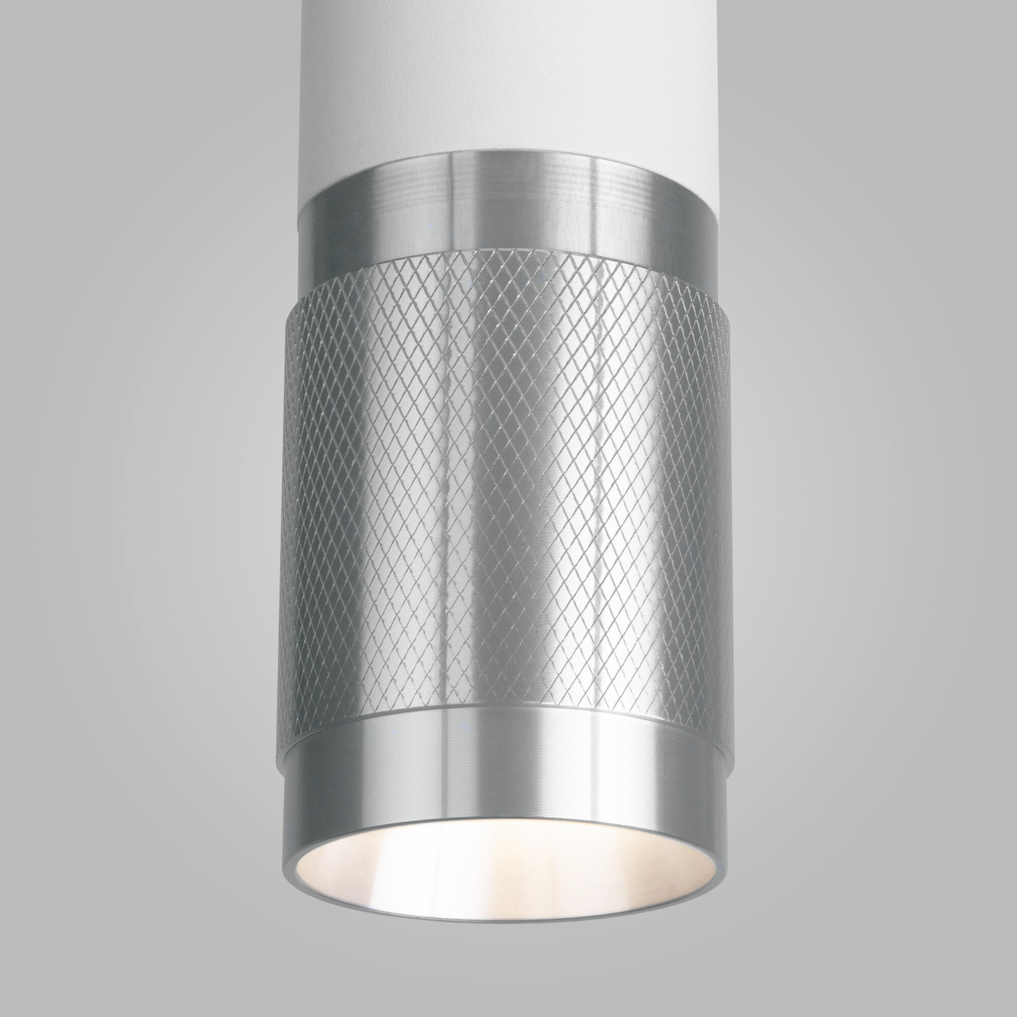 Подвесной светильник в стиле лофт Eurosvet Tony DLN108 GU10 белый/серебро. Фото 5