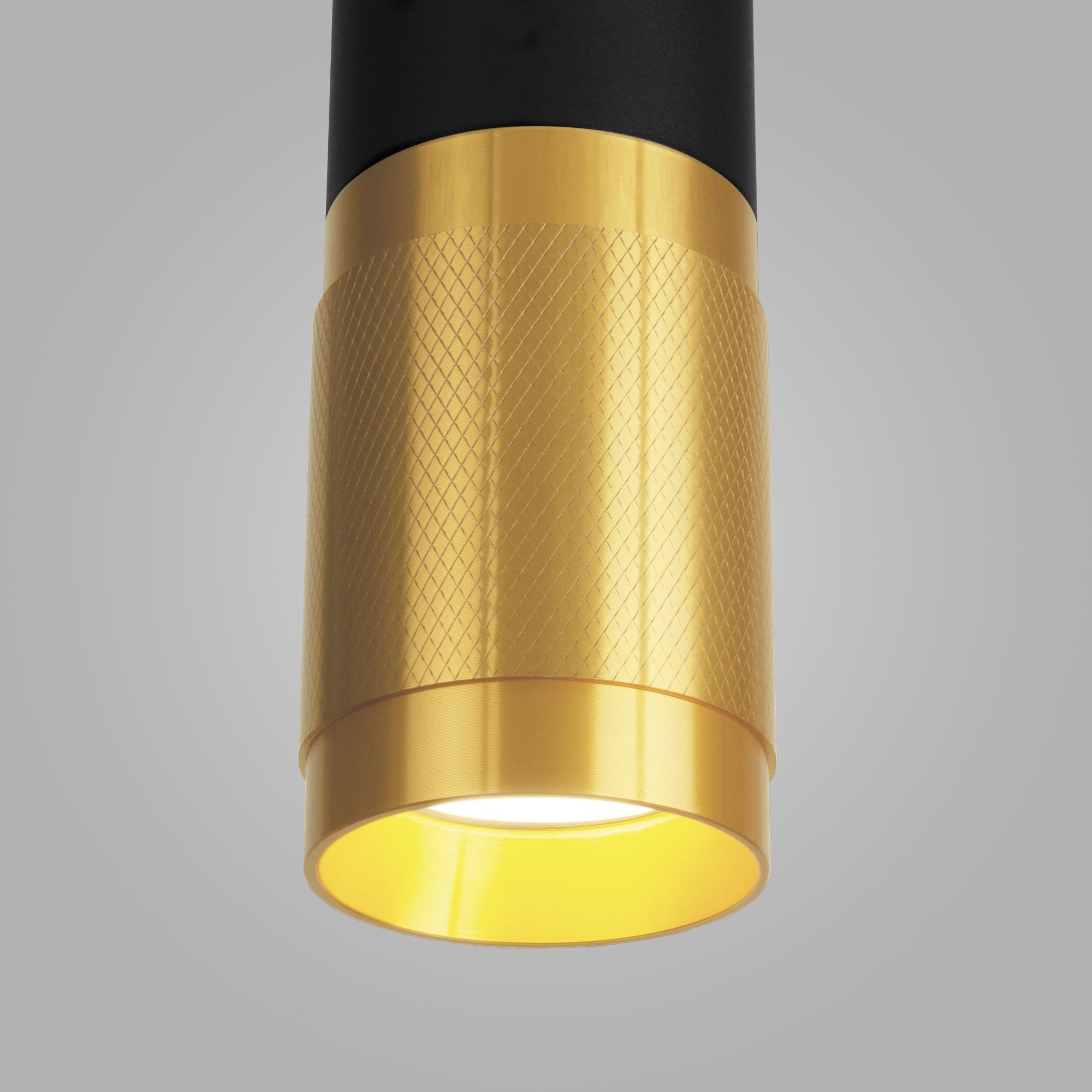 Подвесной светильник в стиле лофт Eurosvet Tony DLN108 GU10 черный/золото. Фото 3