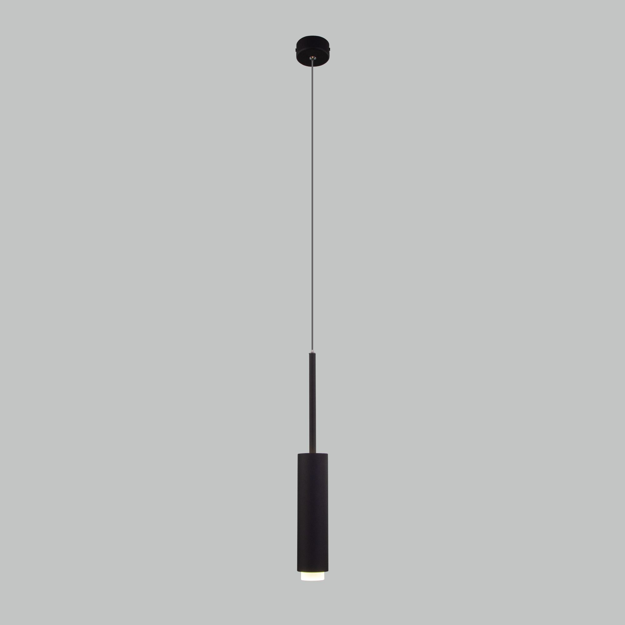 Подвесной светодиодный светильник в стиле лофт Eurosvet Dante 50203/1 LED черный. Фото 3