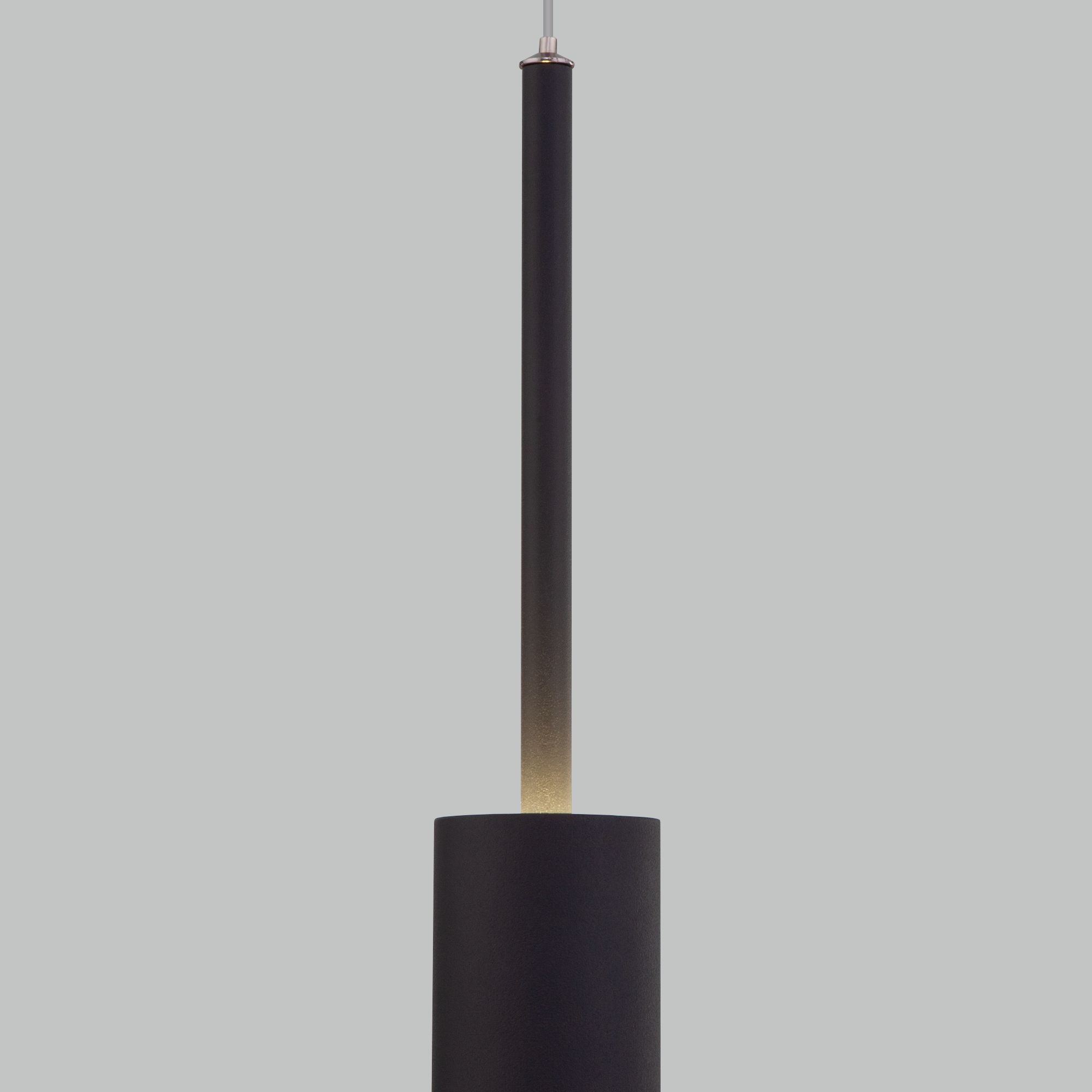 Подвесной светодиодный светильник в стиле лофт Eurosvet Dante 50203/1 LED черный. Фото 4